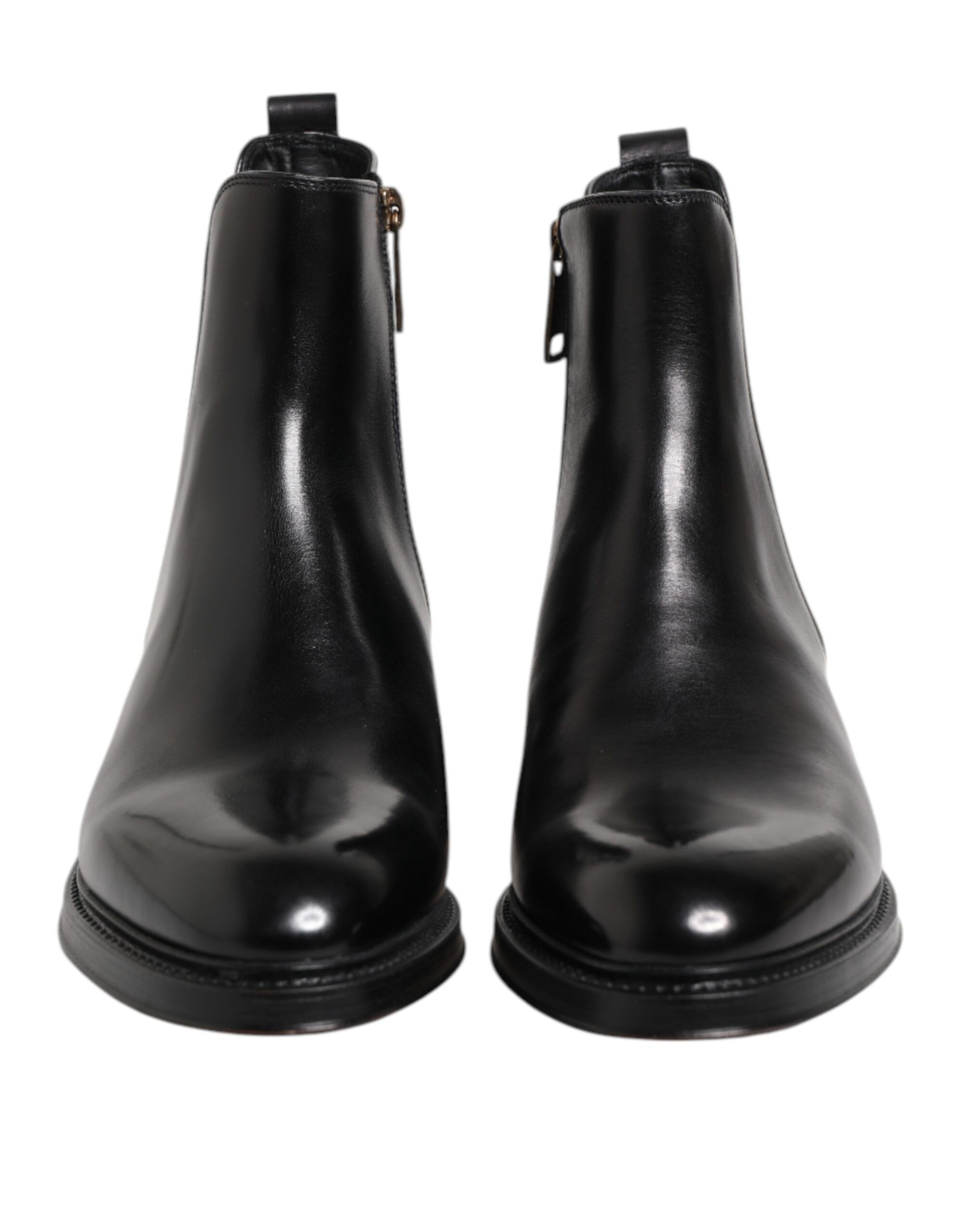 Chelsea Leather Mid Calf Boots Men's Shoes - Dolce & Gabbana - Modalova