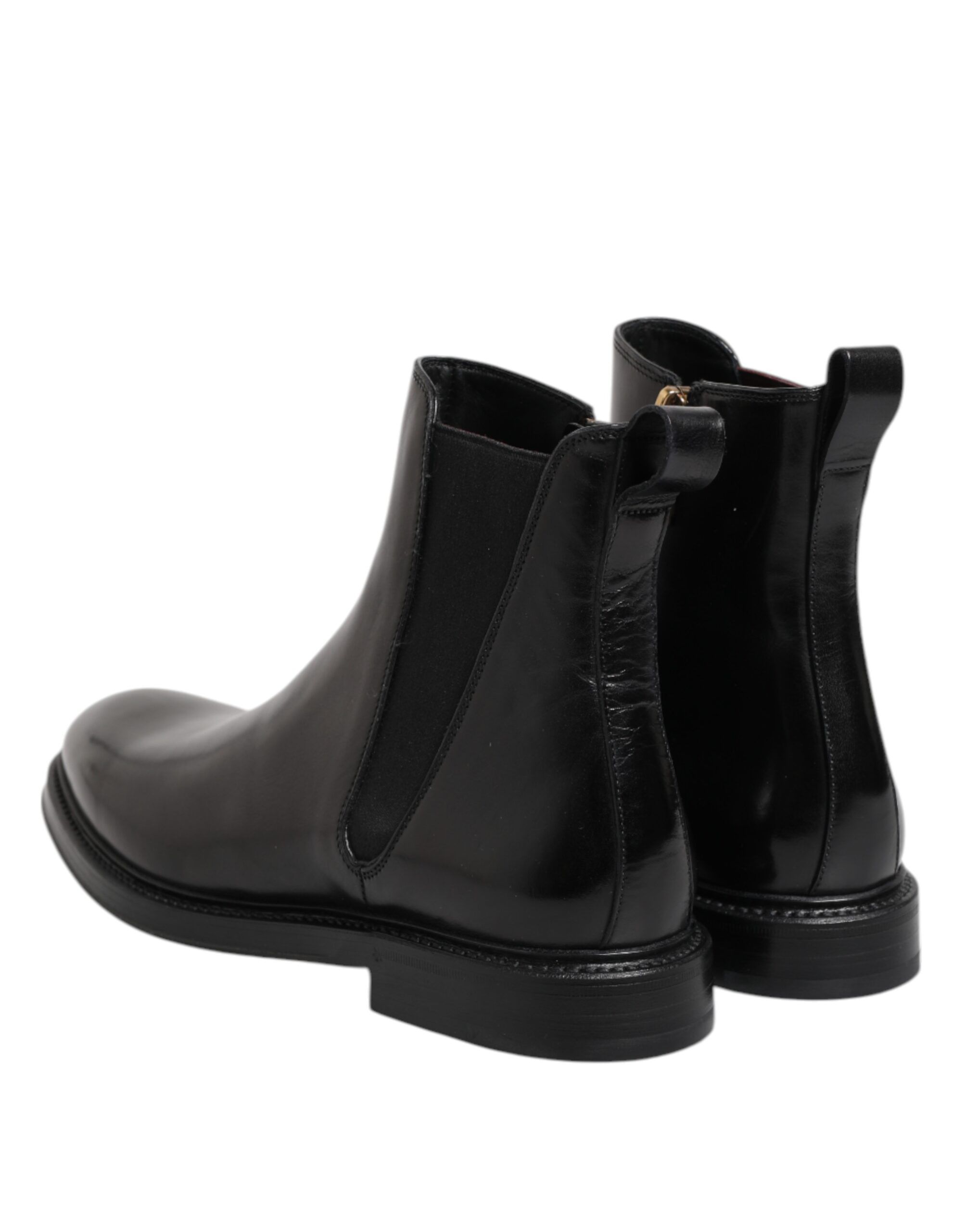 Chelsea Leather Mid Calf Boots Men's Shoes - Dolce & Gabbana - Modalova