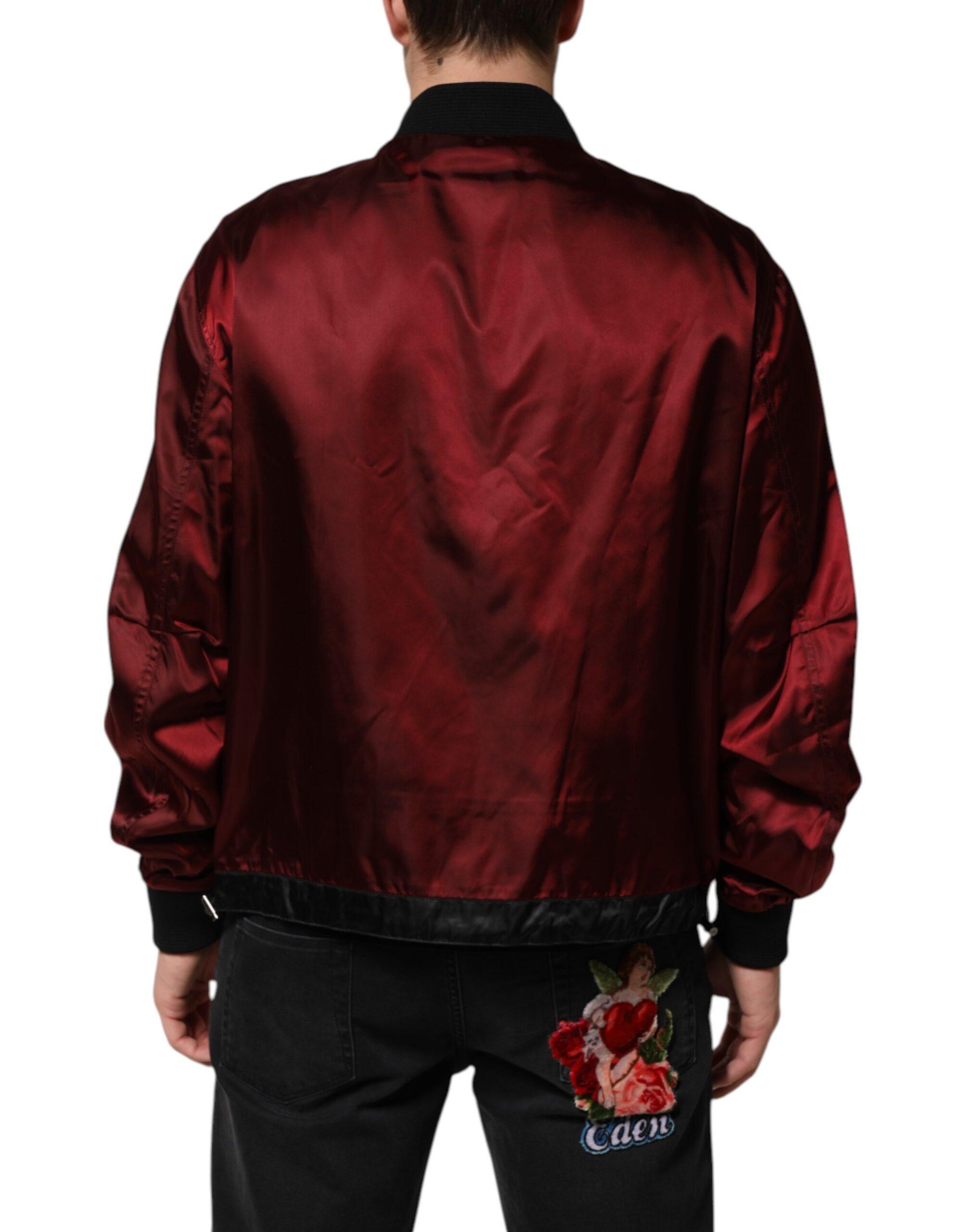 Nylon DG Crown Embroidery Men's Jacket (Pre-Owned) - Dolce & Gabbana - Modalova