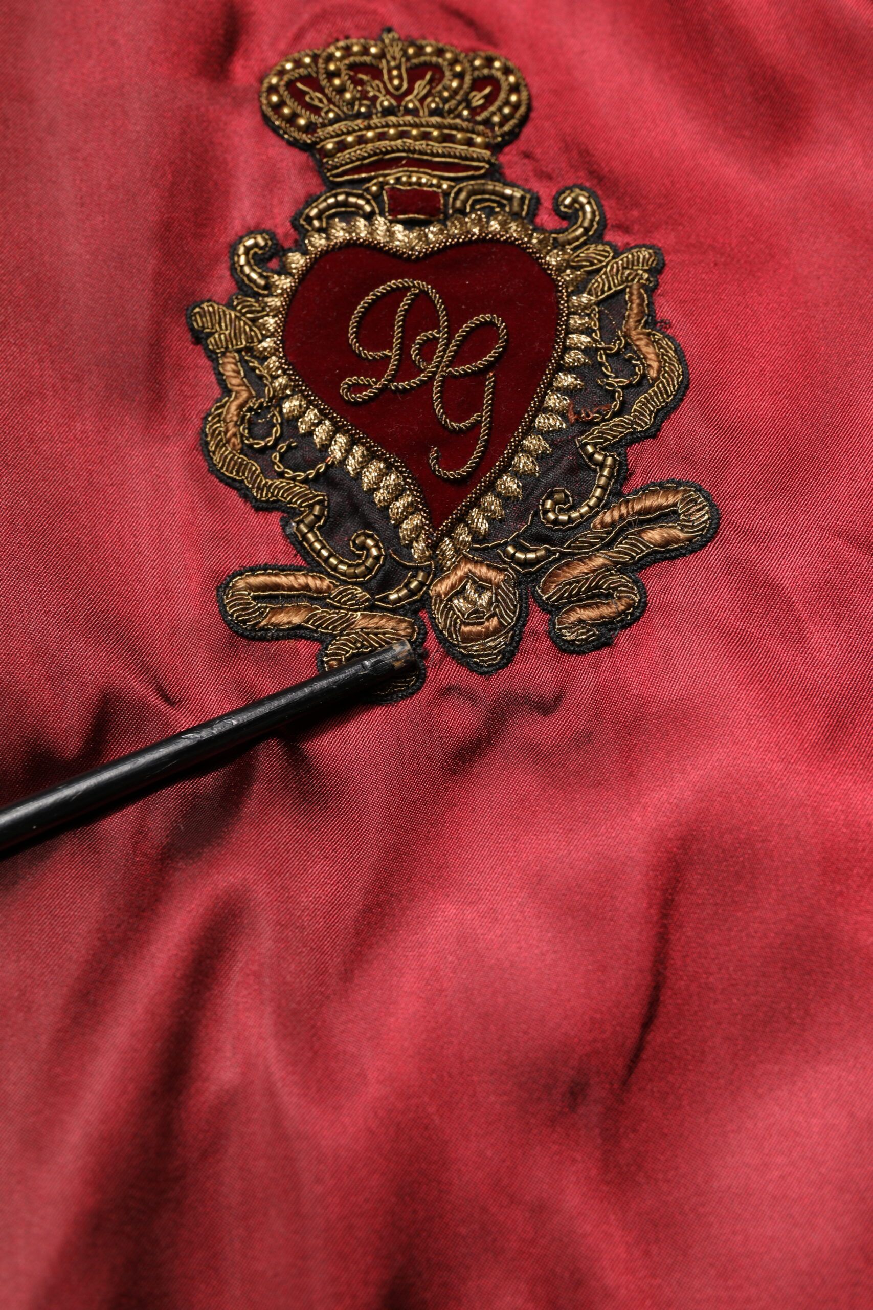 Nylon DG Crown Embroidery Men's Jacket (Pre-Owned) - Dolce & Gabbana - Modalova