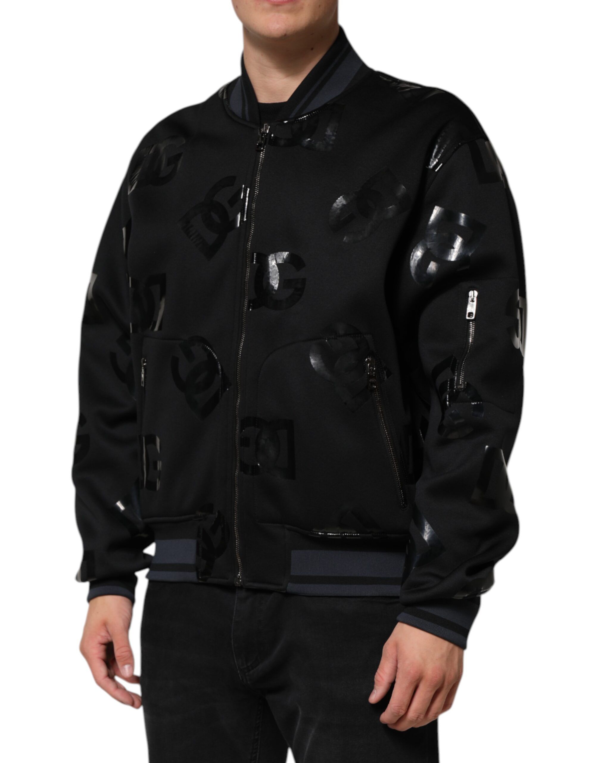 Wool Logo DG Mania Men Bomber Men's Jacket - Dolce & Gabbana - Modalova