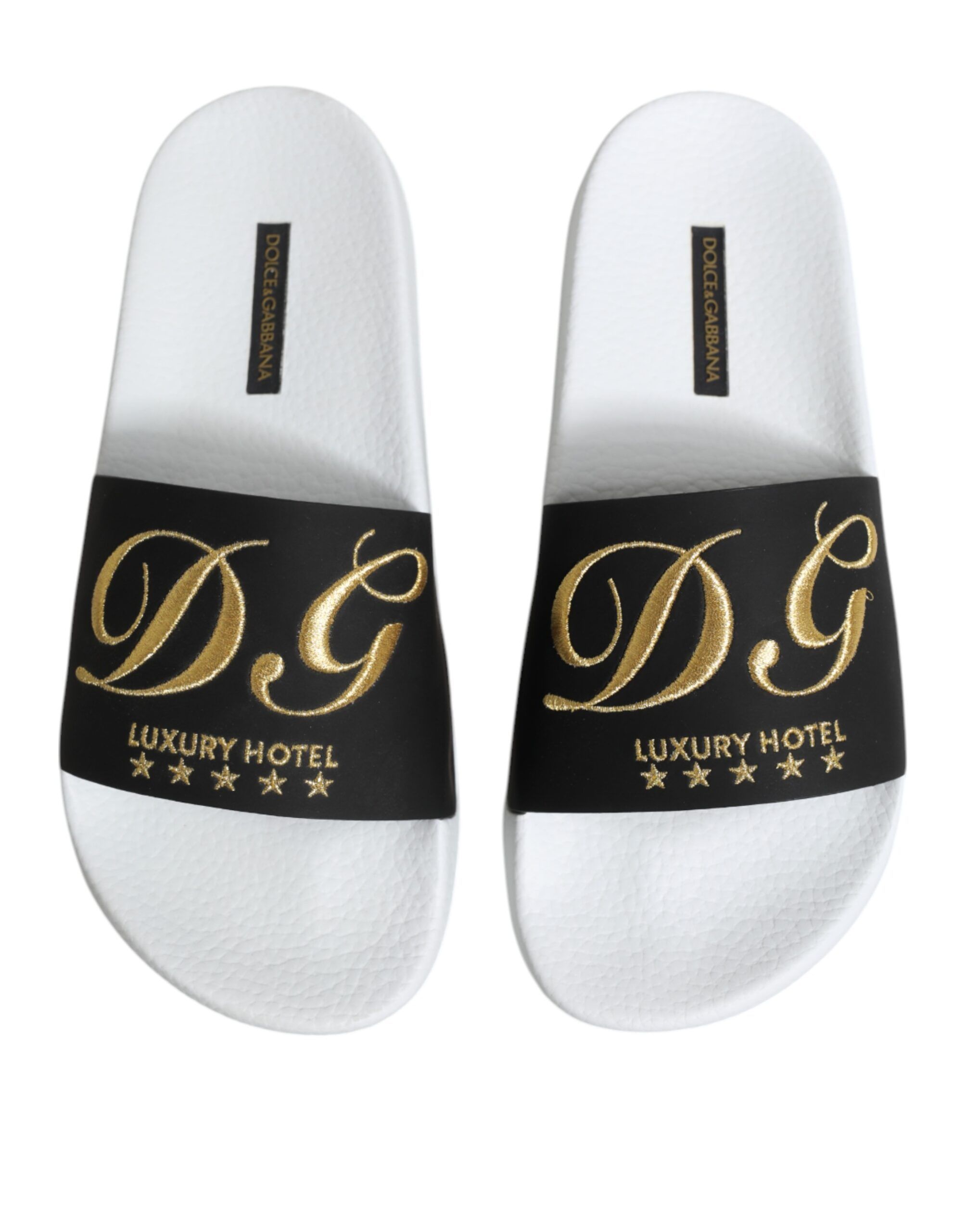 Leather Sandals Beachwear Men's Shoes - Dolce & Gabbana - Modalova