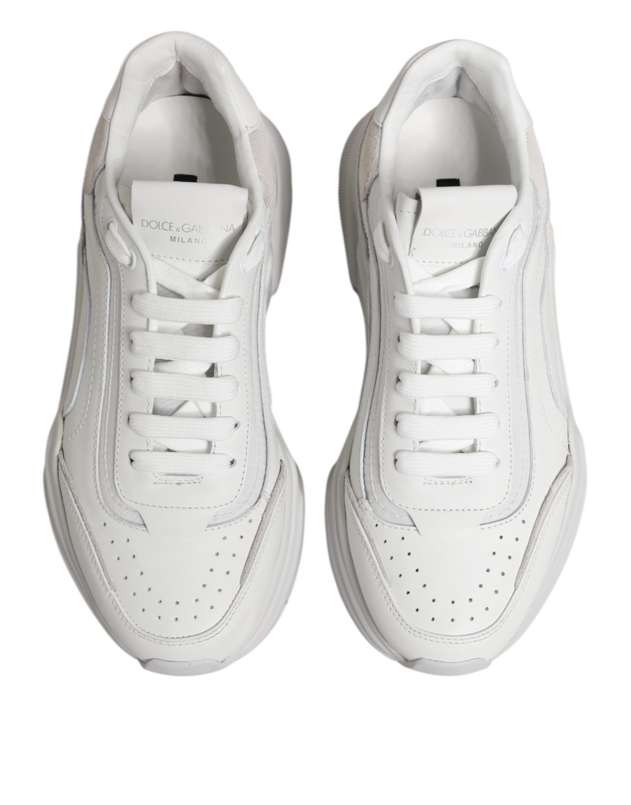 Leather Daymaster Low Top Sneakers Men's Shoes (Pre-Owned) - Dolce & Gabbana - Modalova