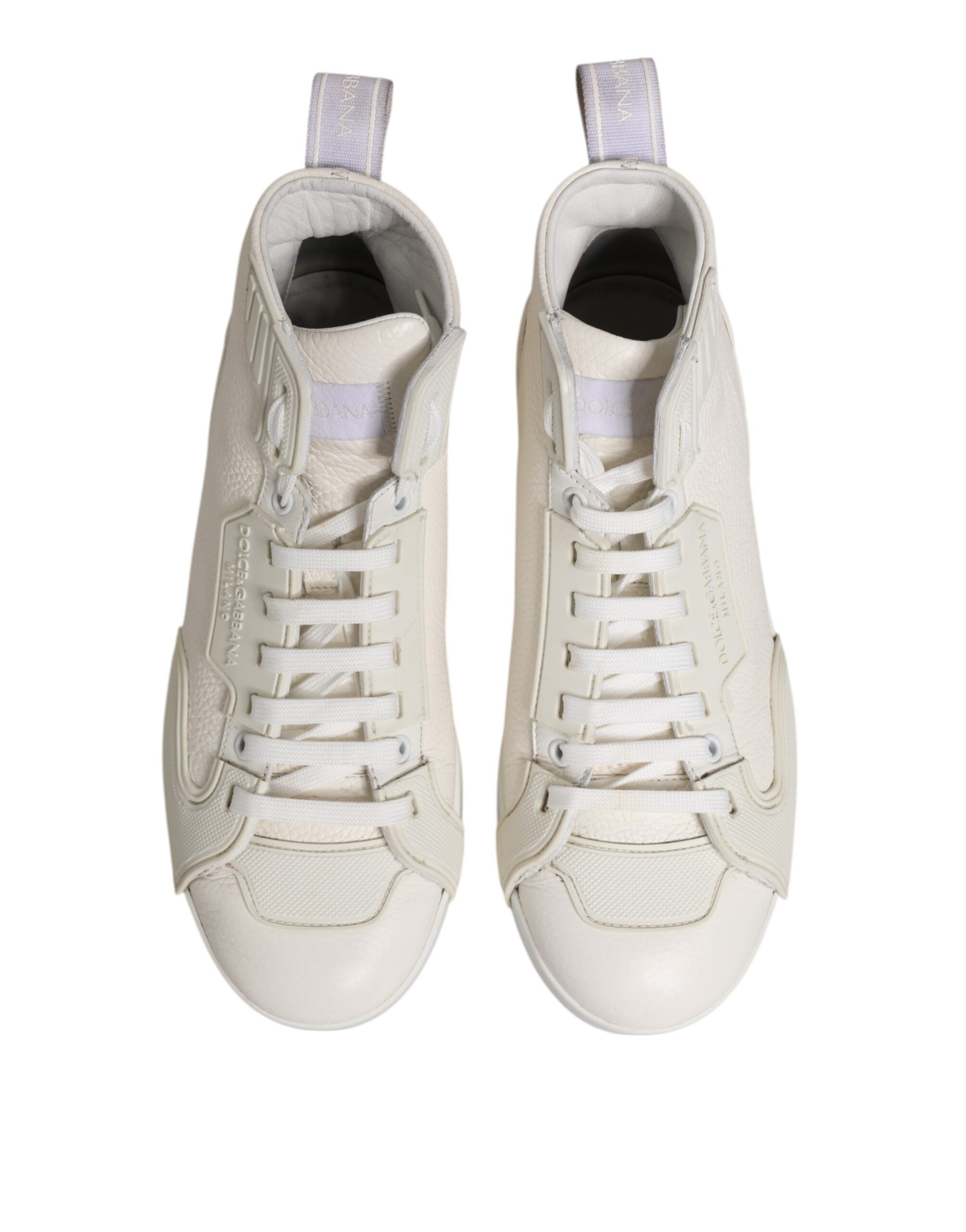 Leather Mid Top Sneakers Men's Shoes (Pre-Owned) - Dolce & Gabbana - Modalova