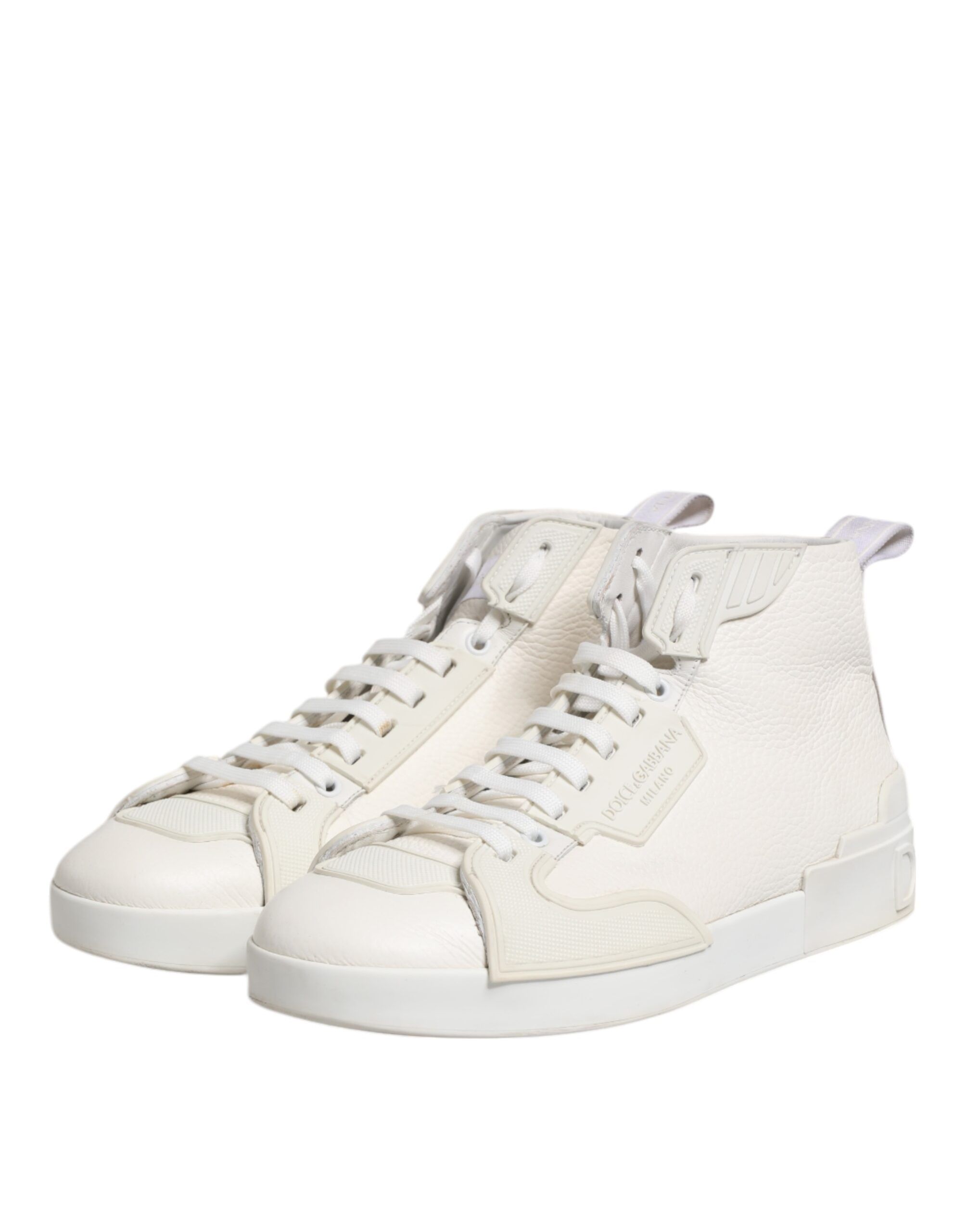 Leather Mid Top Sneakers Men's Shoes (Pre-Owned) - Dolce & Gabbana - Modalova