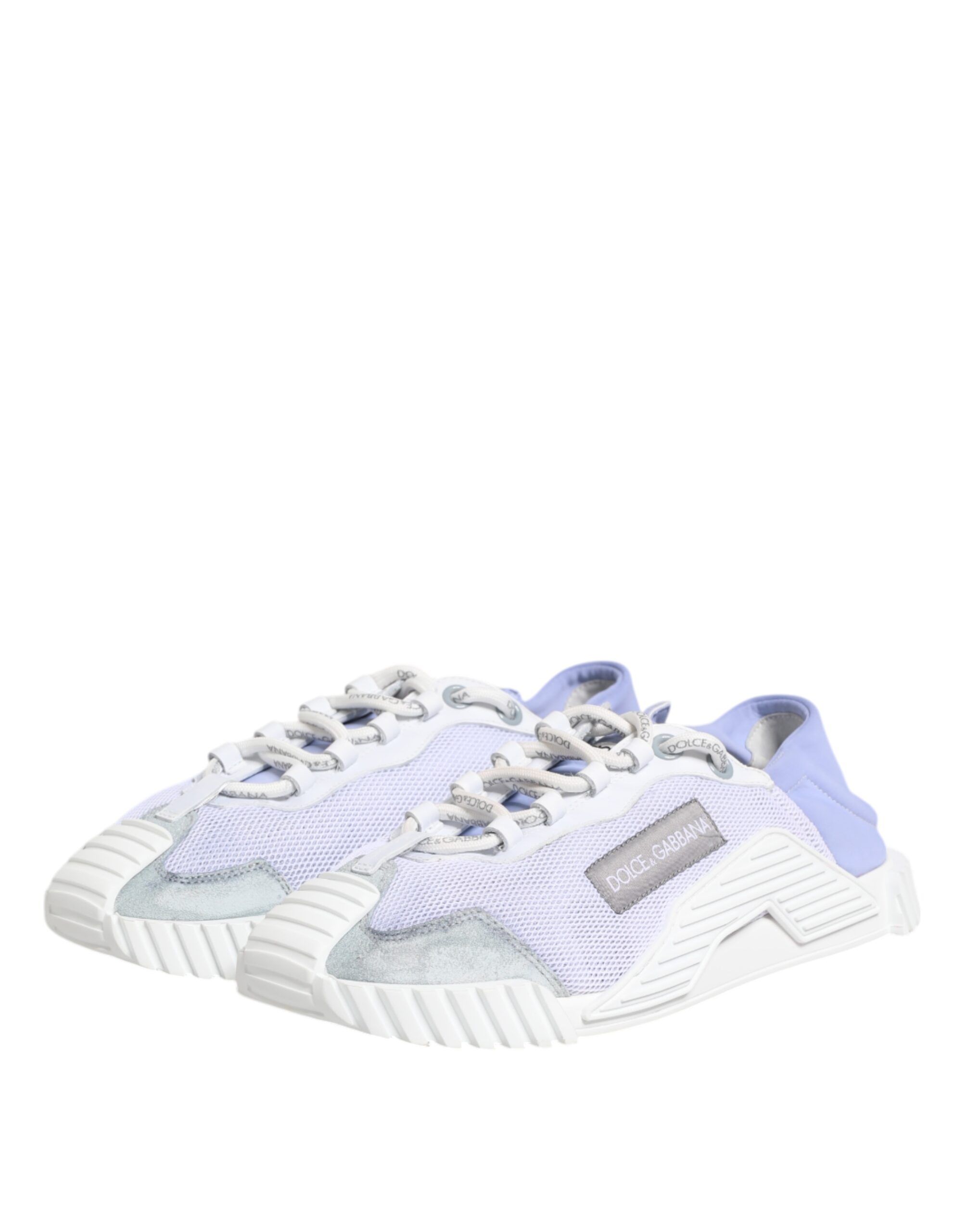 White NS1 Lace Up Low Top Sneakers Men's Shoes (Pre-Owned) - Dolce & Gabbana - Modalova