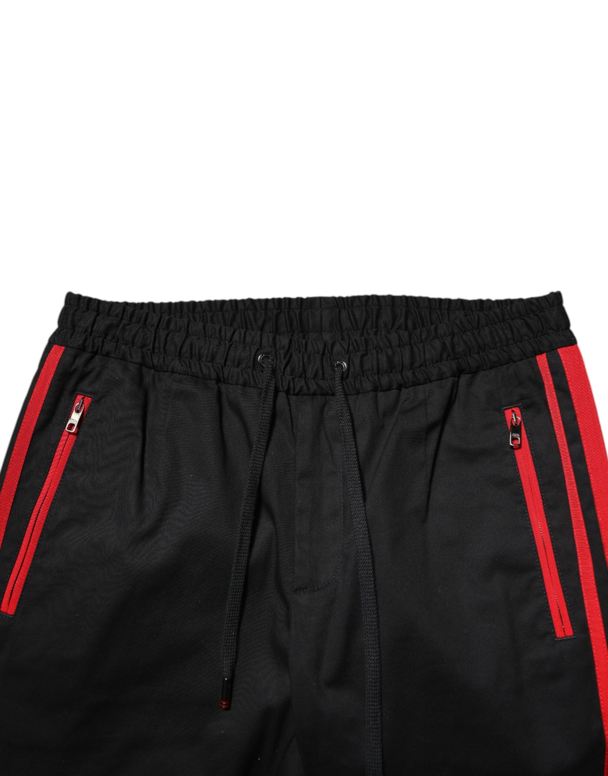 Red Stripe Cotton Logo Jogger SweatMen's Men's Pants - Dolce & Gabbana - Modalova