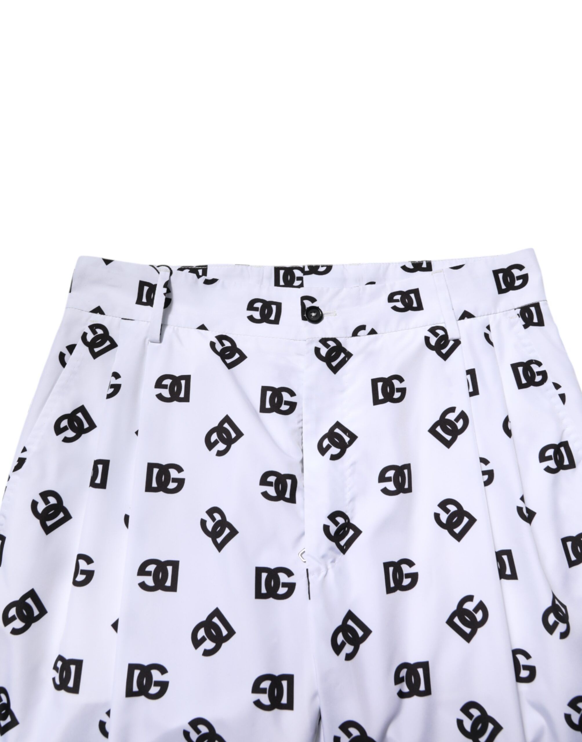 White Logo Cotton Skinny Denim Trouser Men's Pants - Dolce & Gabbana - Modalova