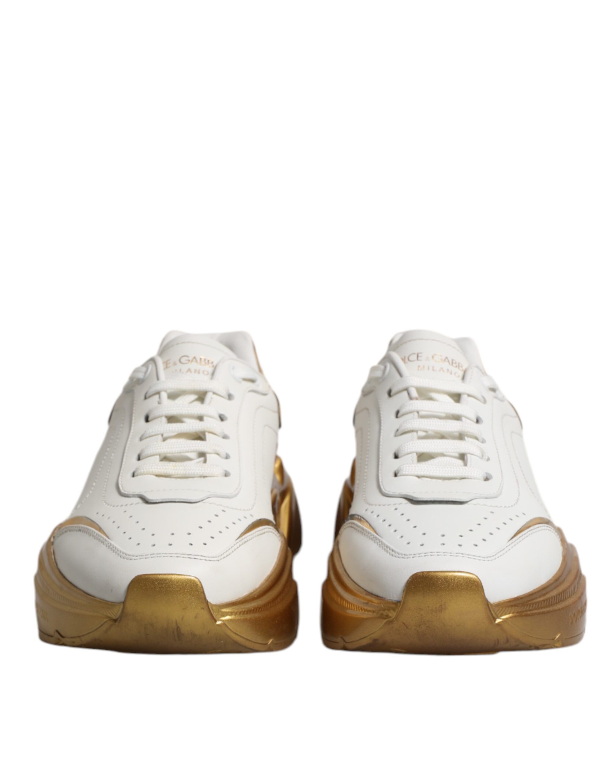 Gold Daymaster Low Top Sneakers Women's Shoes (Pre-Owned) - Dolce & Gabbana - Modalova