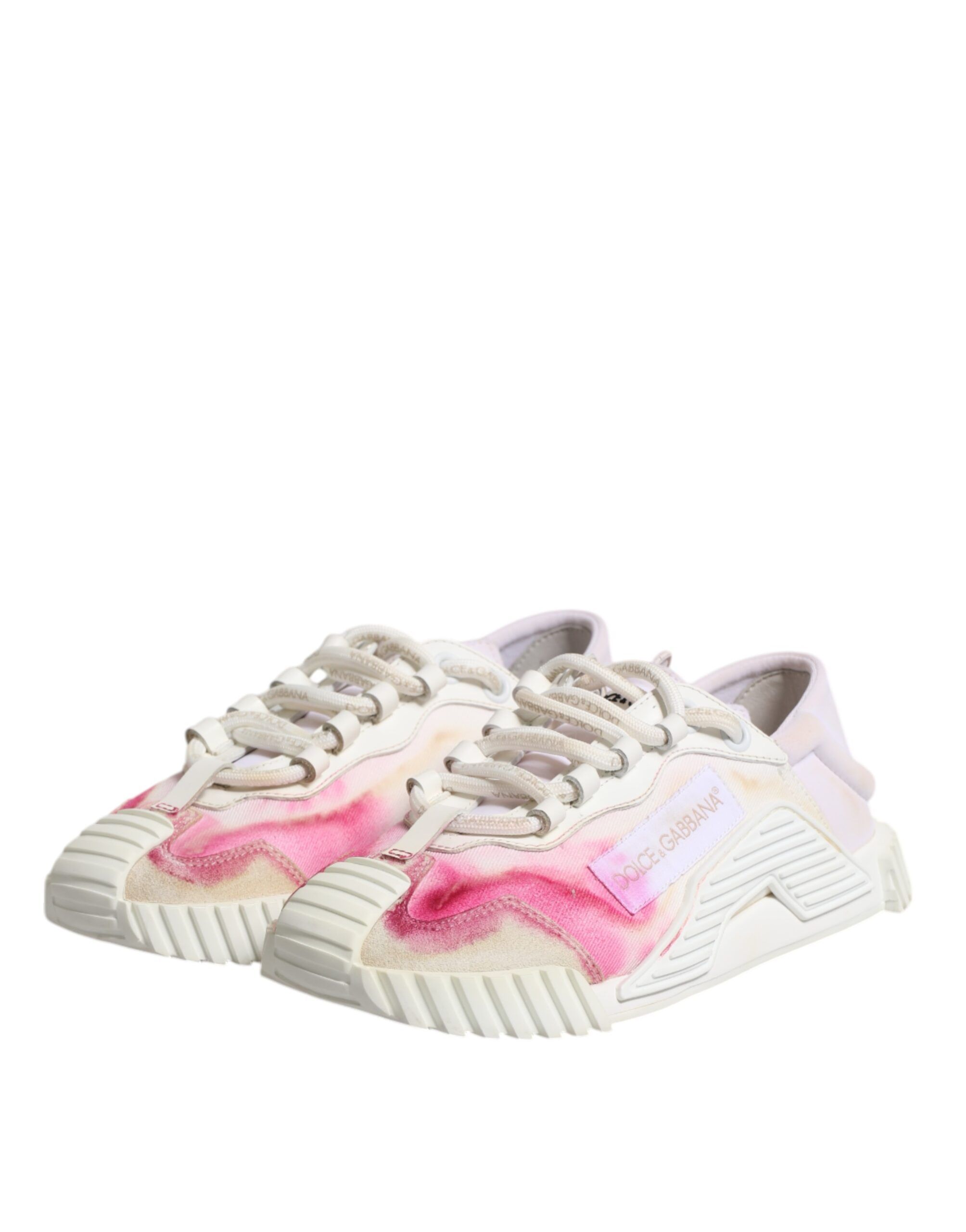 NS1 Lace Up Low Top Sneakers Women's Shoes (Pre-Owned) - Dolce & Gabbana - Modalova