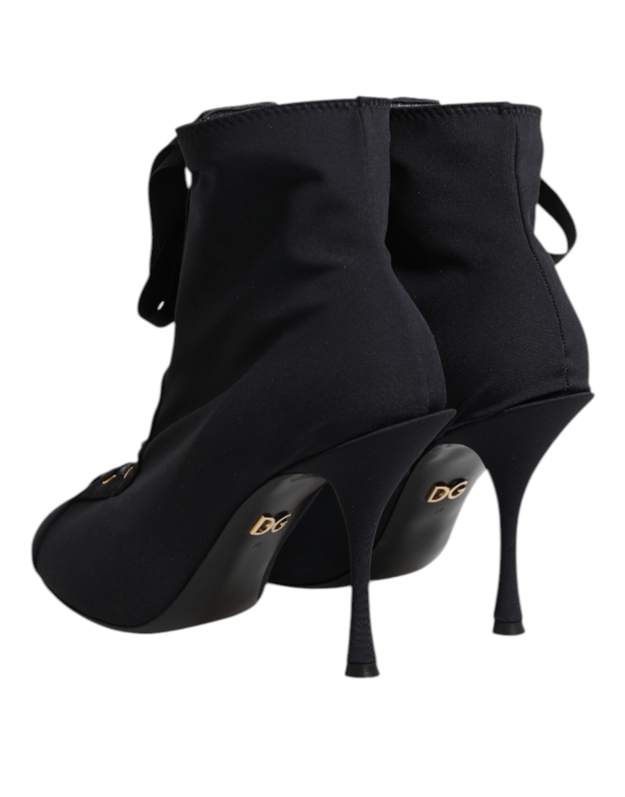 Stiletto Heels Lace Up Boots Women's Shoes - Dolce & Gabbana - Modalova