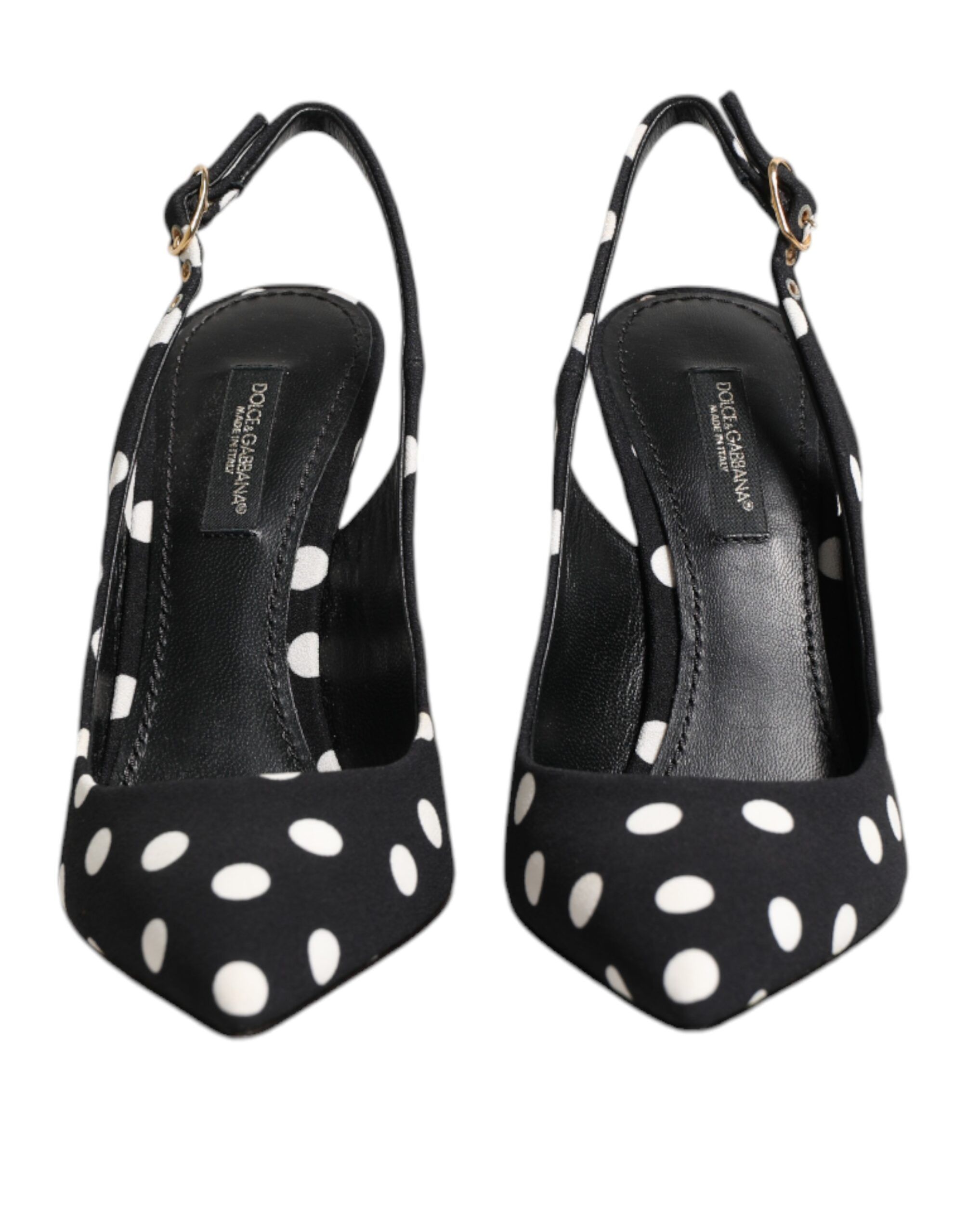 Dotted Stiletto Slingback Women's Shoes (Pre-Owned) - Dolce & Gabbana - Modalova