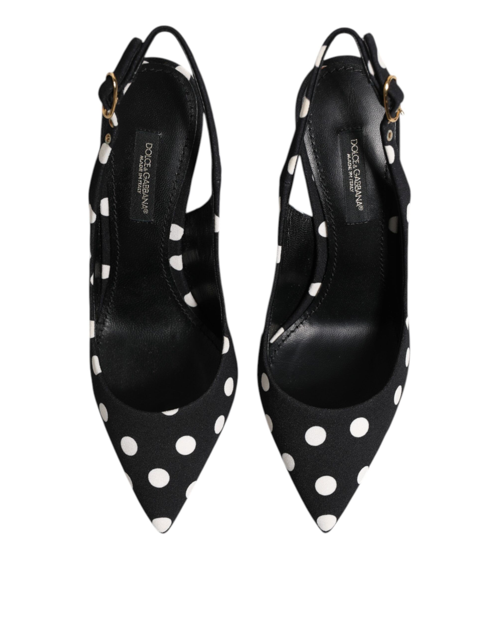 Dotted Stiletto Slingback Women's Shoes (Pre-Owned) - Dolce & Gabbana - Modalova