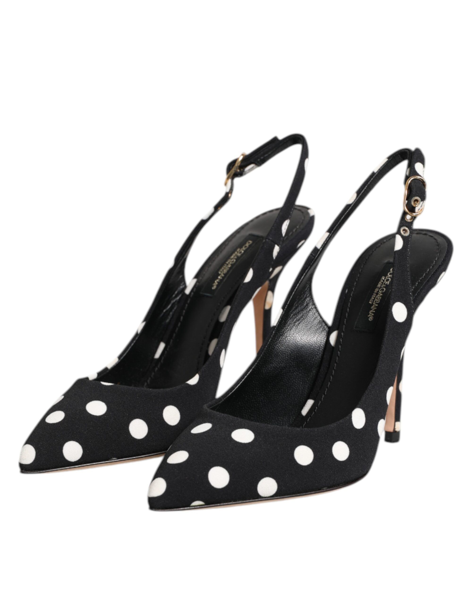 Dotted Stiletto Slingback Women's Shoes (Pre-Owned) - Dolce & Gabbana - Modalova