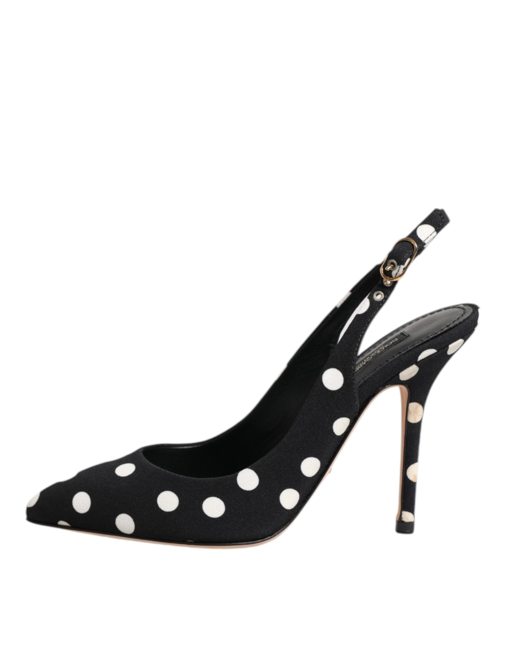 Dotted Stiletto Slingback Women's Shoes (Pre-Owned) - Dolce & Gabbana - Modalova