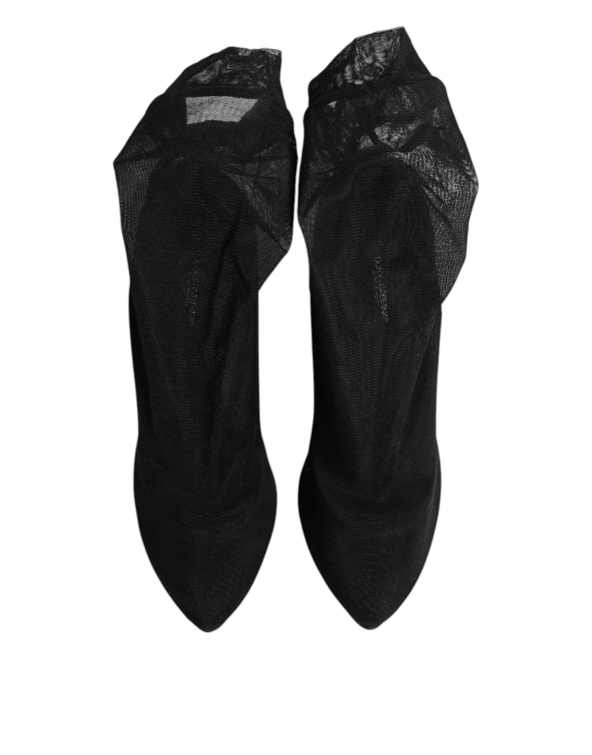 Silk Stretch Mesh Sock Boots Women's Shoes - Dolce & Gabbana - Modalova