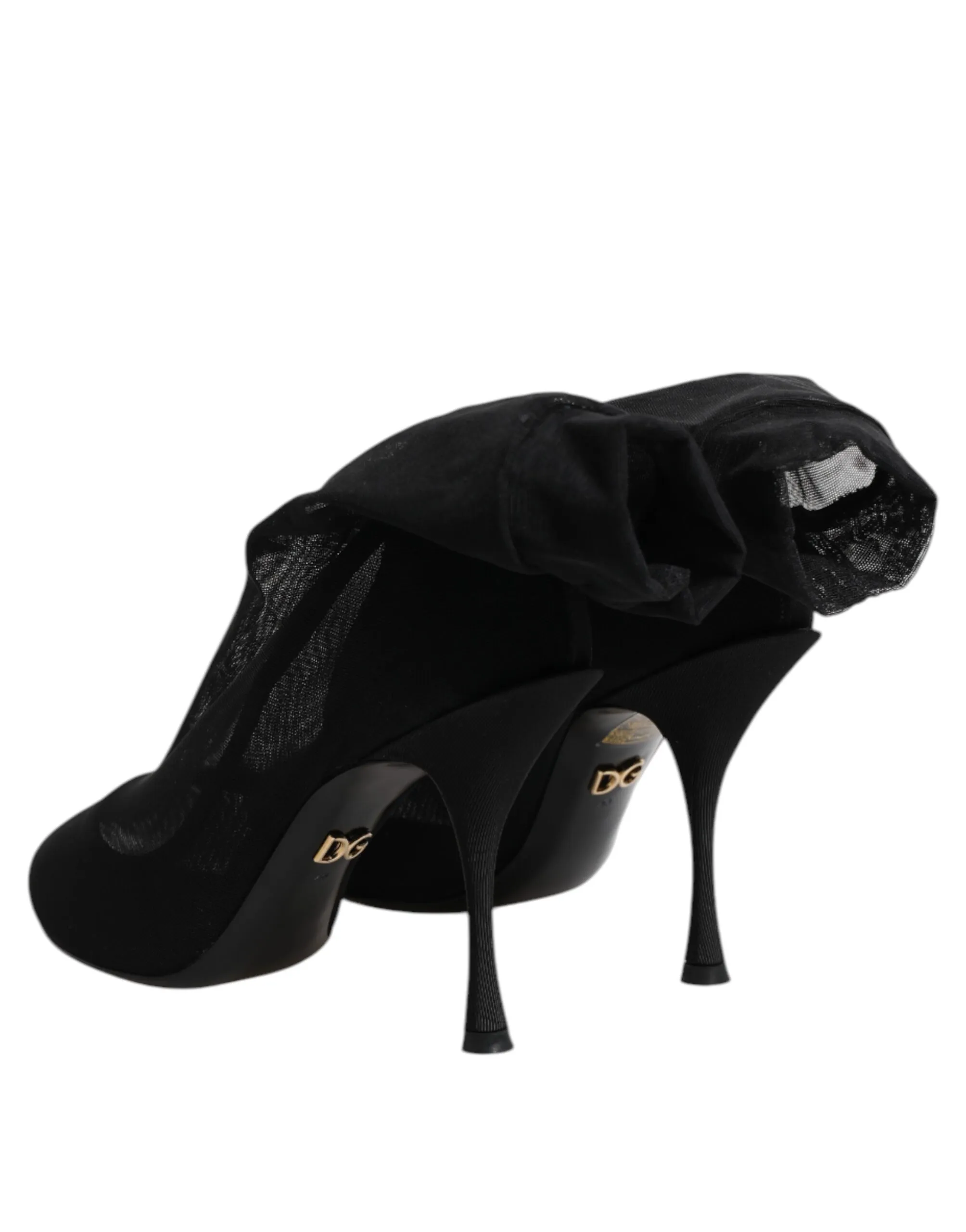 Silk Stretch Mesh Sock Boots Women's Shoes - Dolce & Gabbana - Modalova