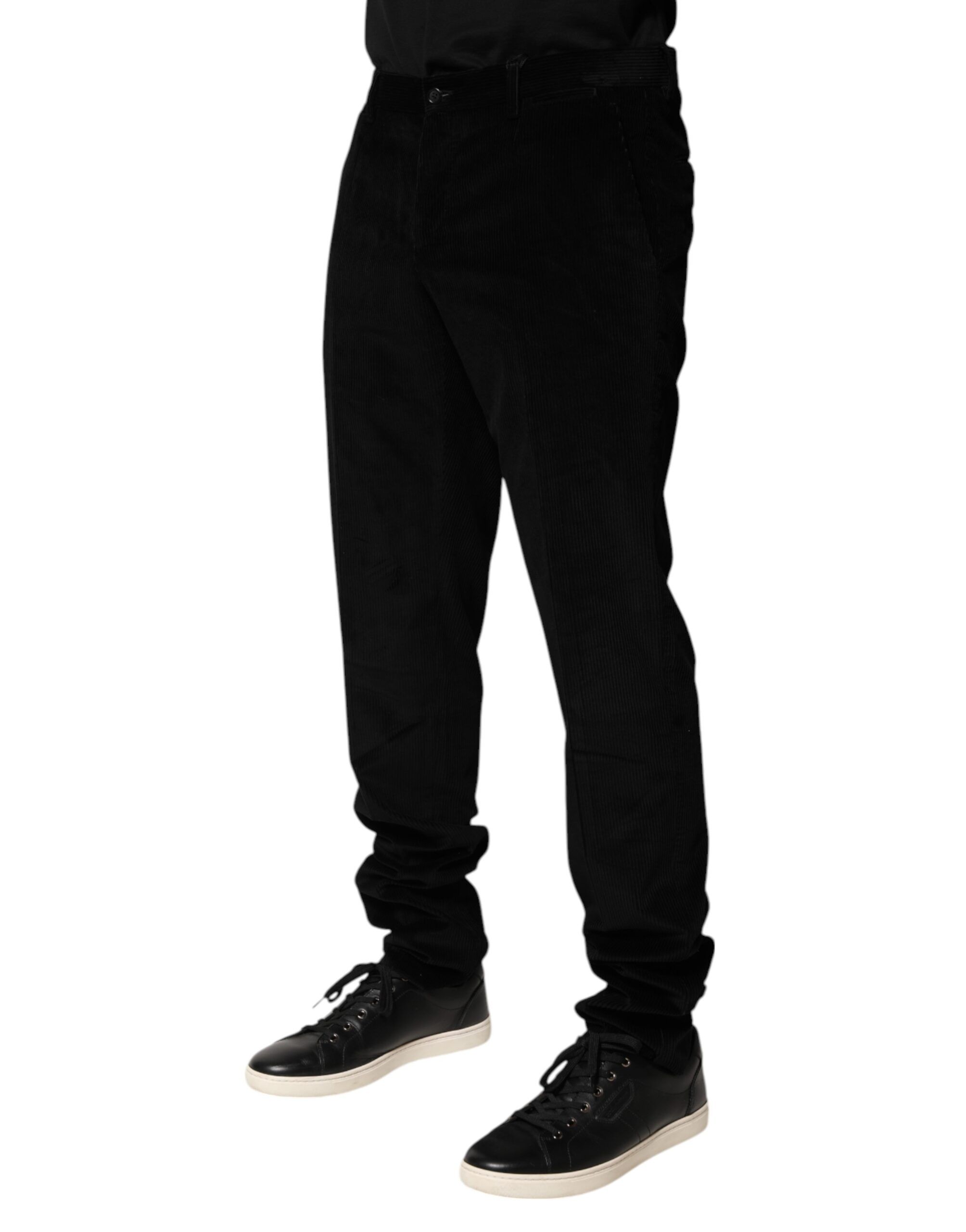 Cotton Men Dress Formal Trouser Men's Pants - Dolce & Gabbana - Modalova