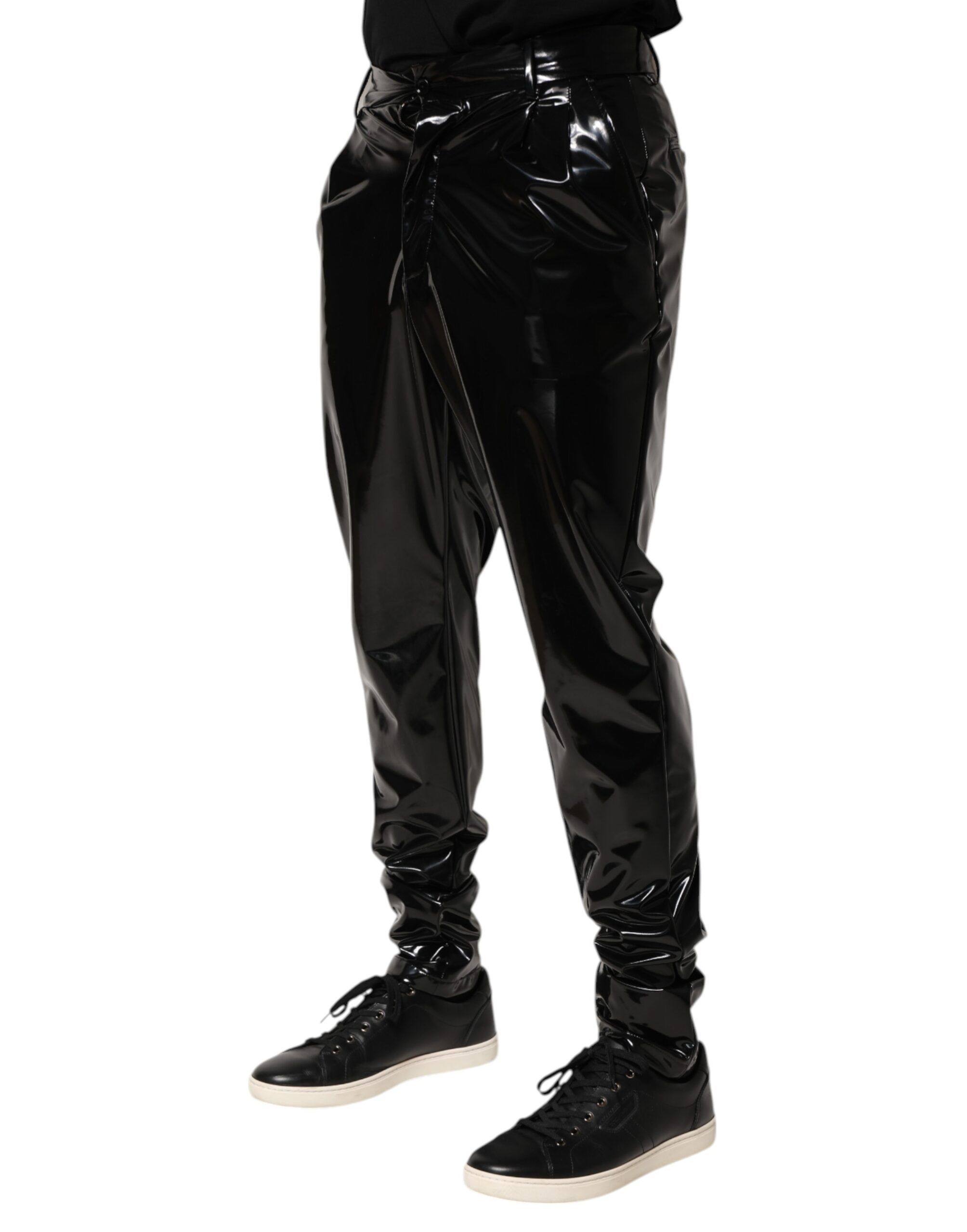 Polyester Mid Waist Men Trouser Men's Pants - Dolce & Gabbana - Modalova