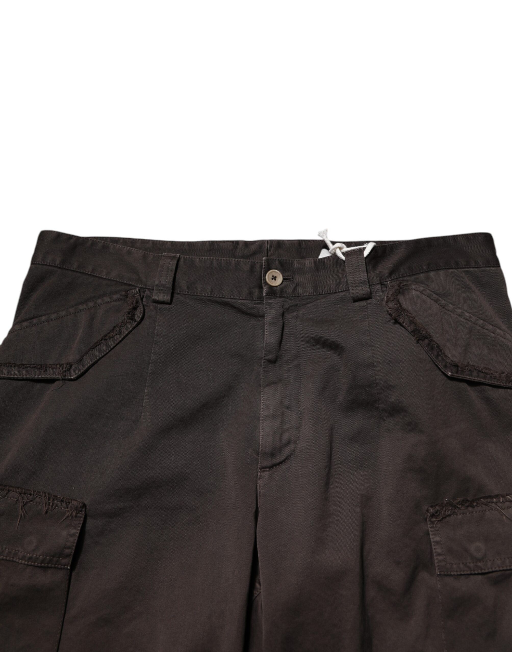 Cotton Stretch Cargo Men Trouser Men's Pants - Dolce & Gabbana - Modalova