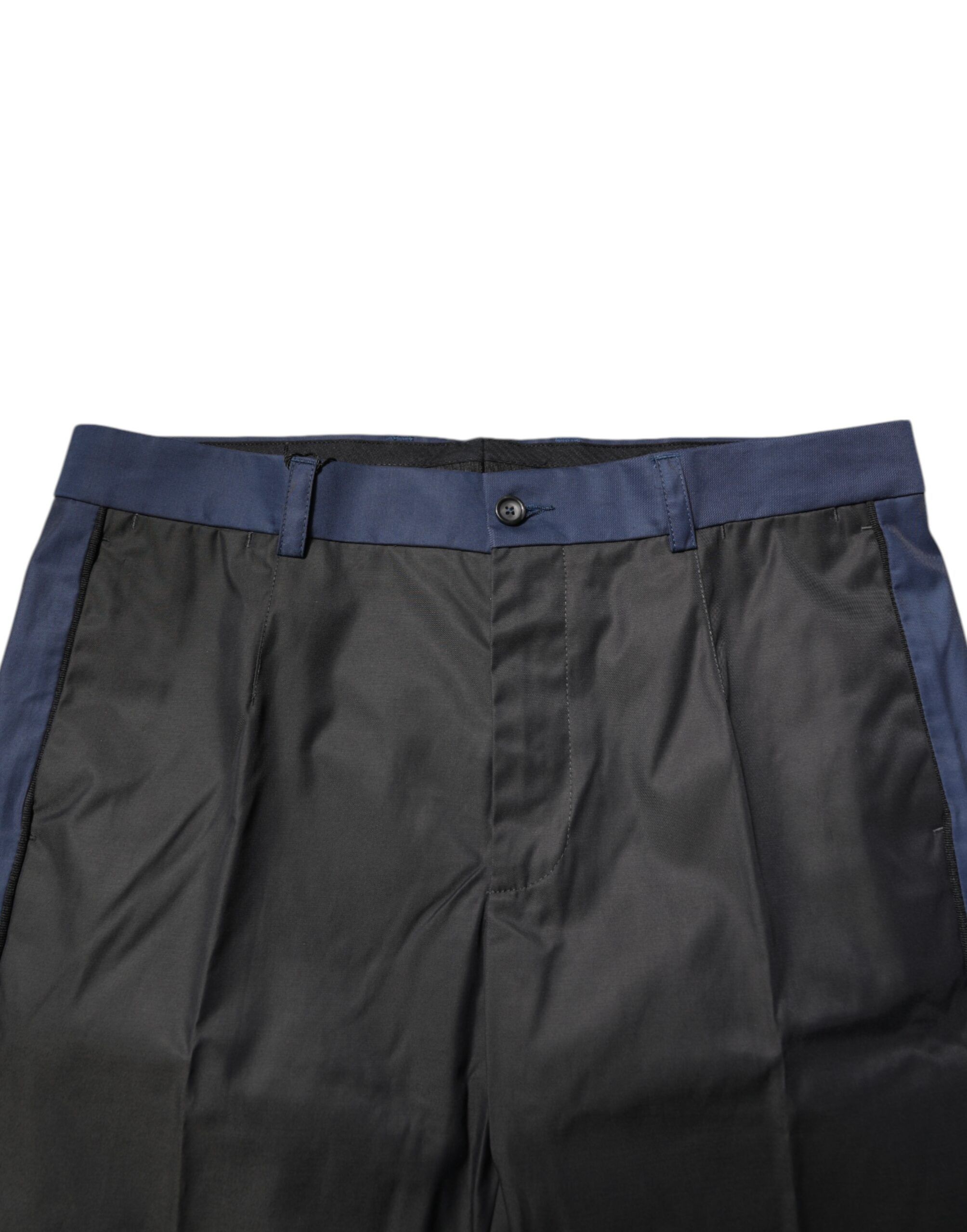 Blue Cotton 3/4 Chinos Crop Trouser Men's Pants - Dolce & Gabbana - Modalova