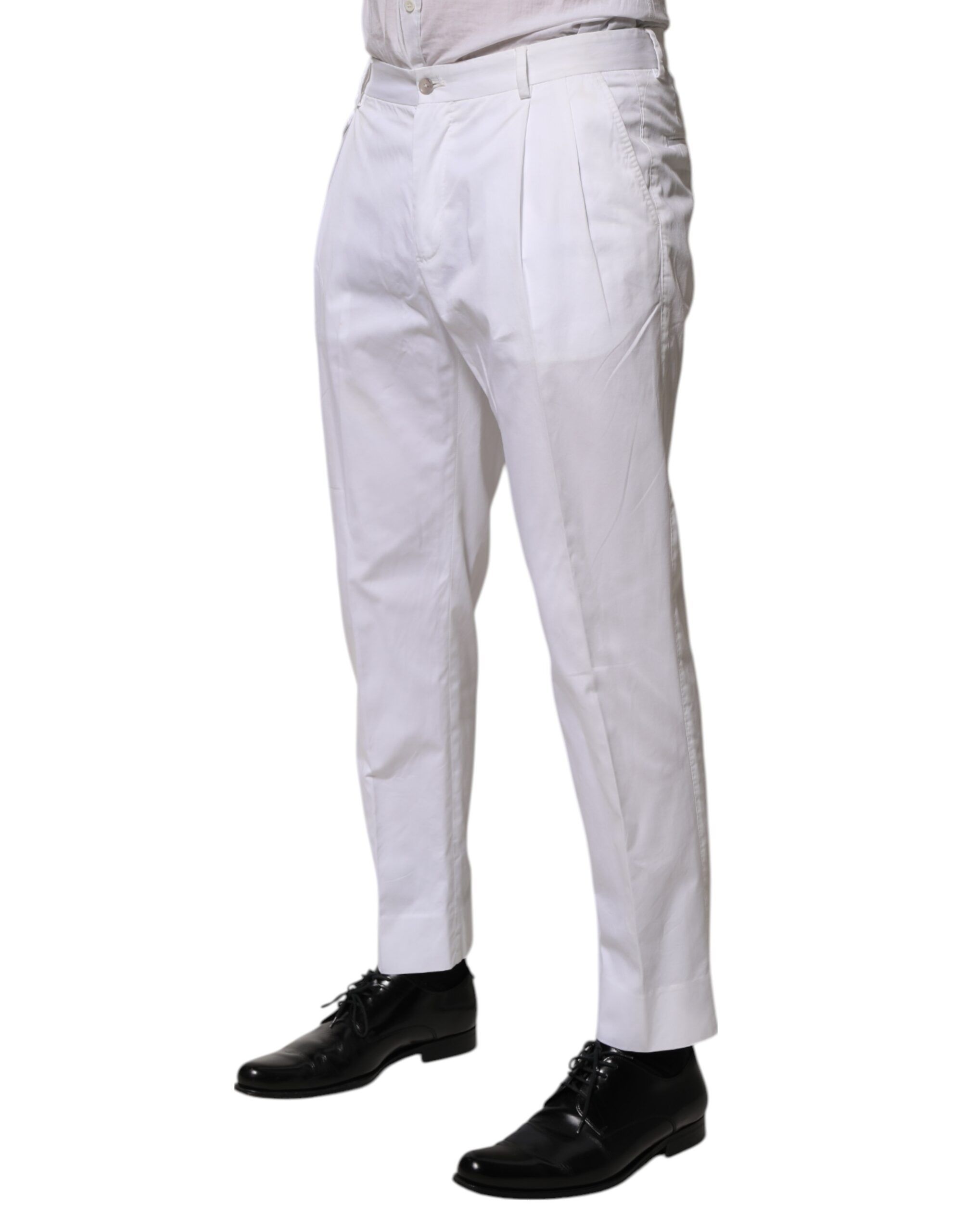 Cotton Dress Slim Formal Trouser Men's Pants (Pre-Owned) - Dolce & Gabbana - Modalova