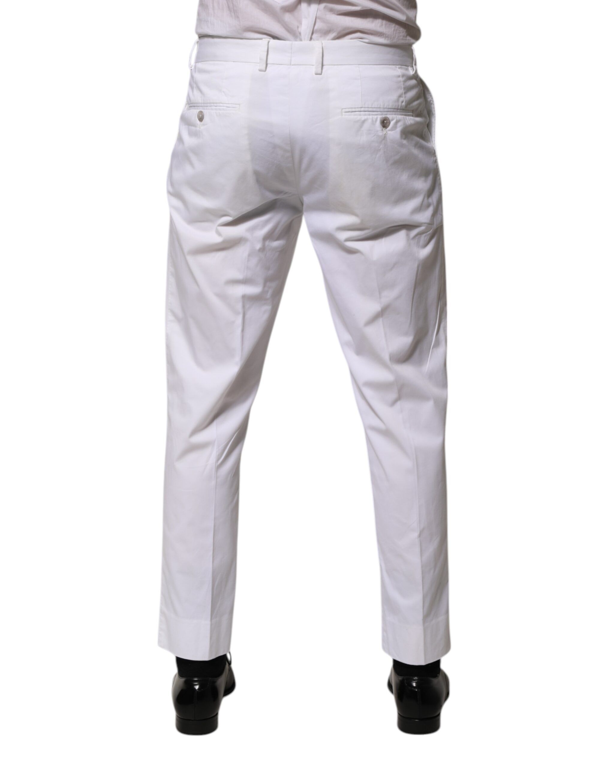 Cotton Dress Slim Formal Trouser Men's Pants (Pre-Owned) - Dolce & Gabbana - Modalova