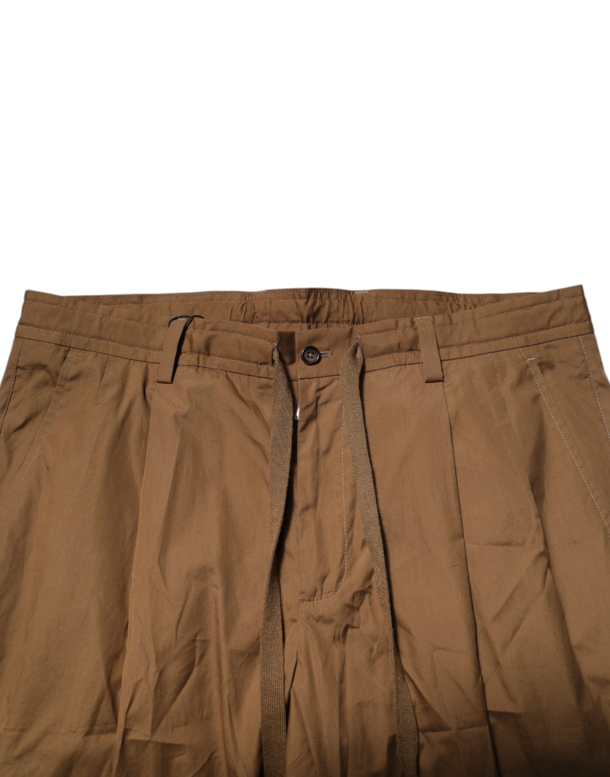 Cotton Chino Mid Waist Men Jogger Men's Pants (Pre-Owned) - Dolce & Gabbana - Modalova