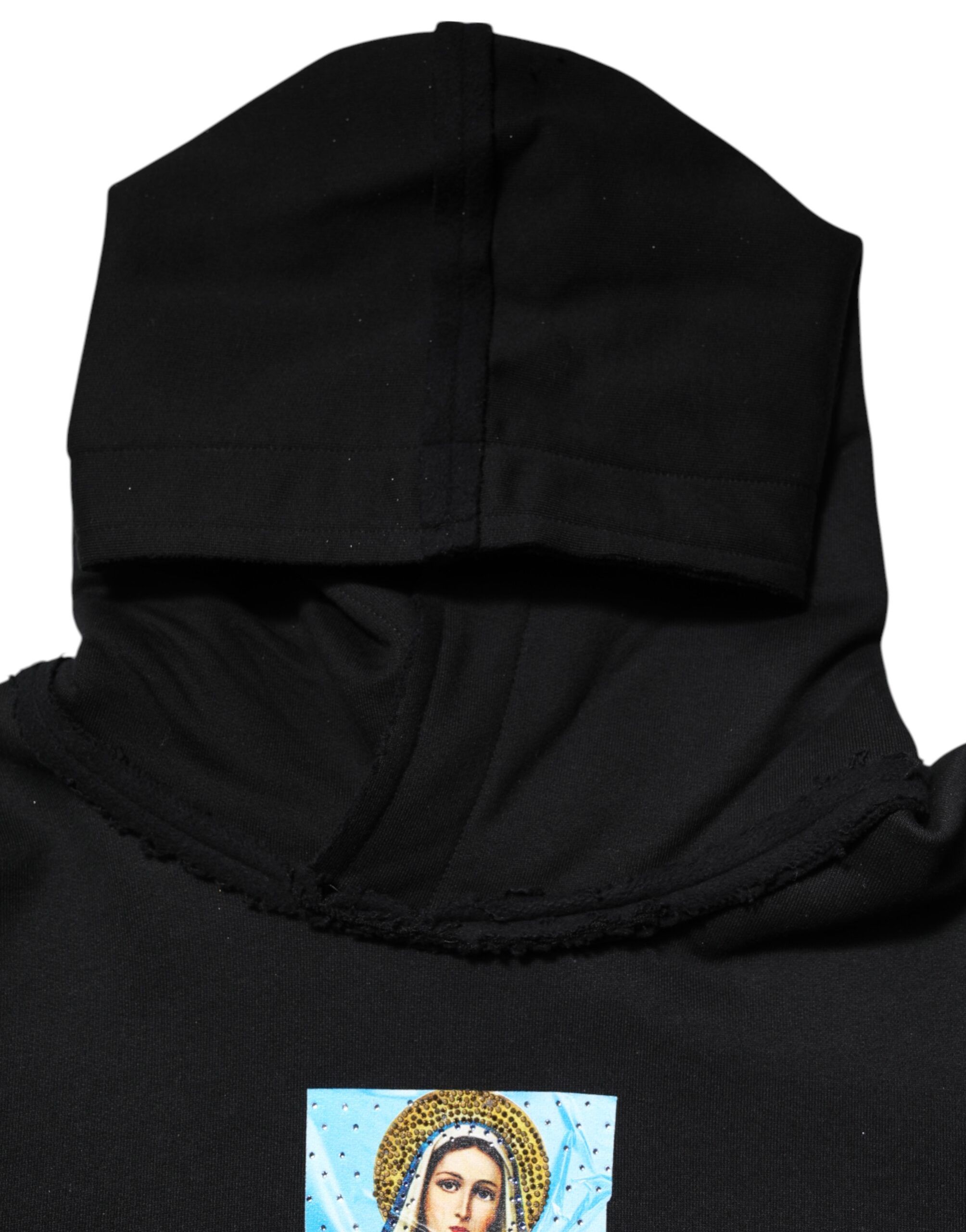 Printed Hoodie Crystal Embellished Men's Jacket - Dolce & Gabbana - Modalova