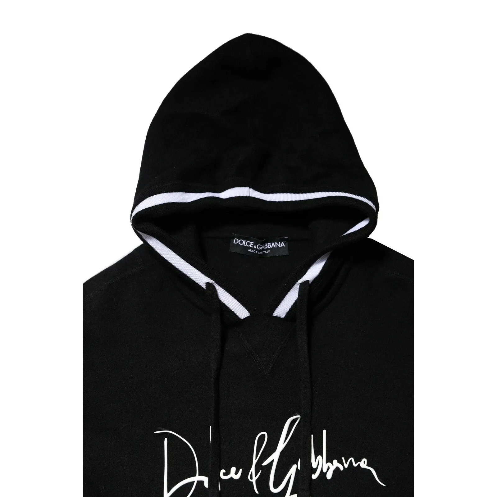 Hooded Logo Print Sweatshirt Men's Sweater (Pre-Owned) - Dolce & Gabbana - Modalova