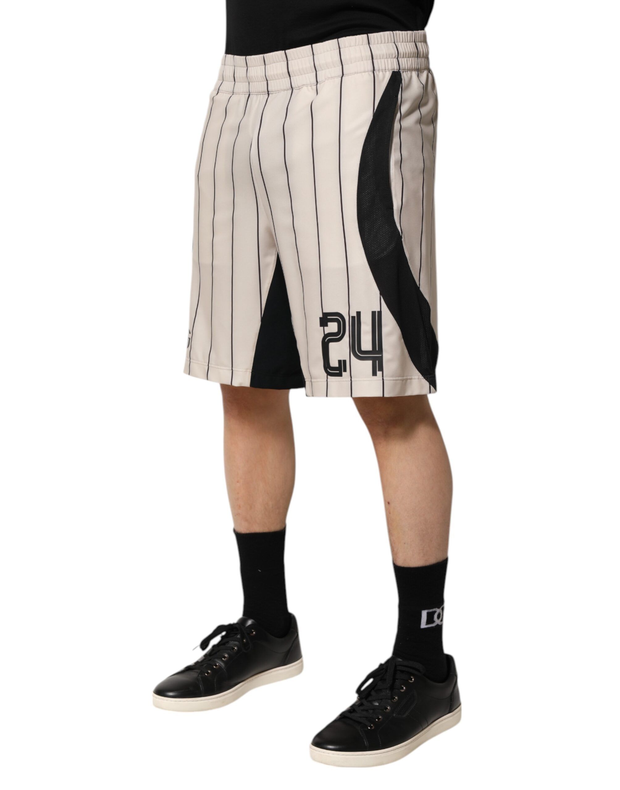 Off Polyester DG Logo SweatMen's Men's Shorts - Dolce & Gabbana - Modalova