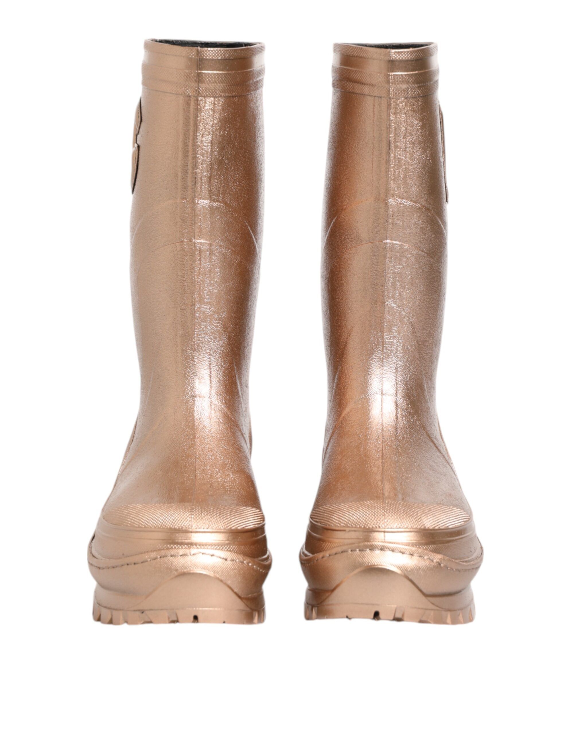 Rubber Pull On Rain Boots Women's Shoes - Dolce & Gabbana - Modalova