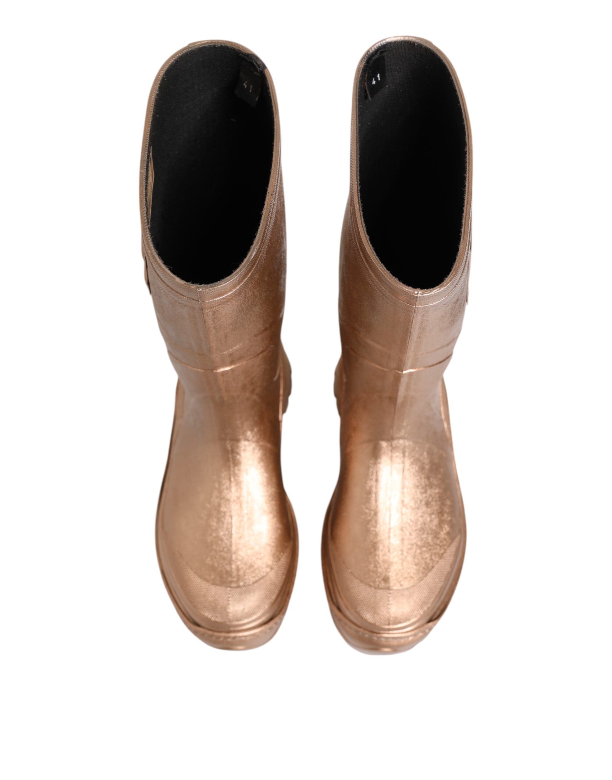 Rubber Pull On Rain Boots Women's Shoes - Dolce & Gabbana - Modalova