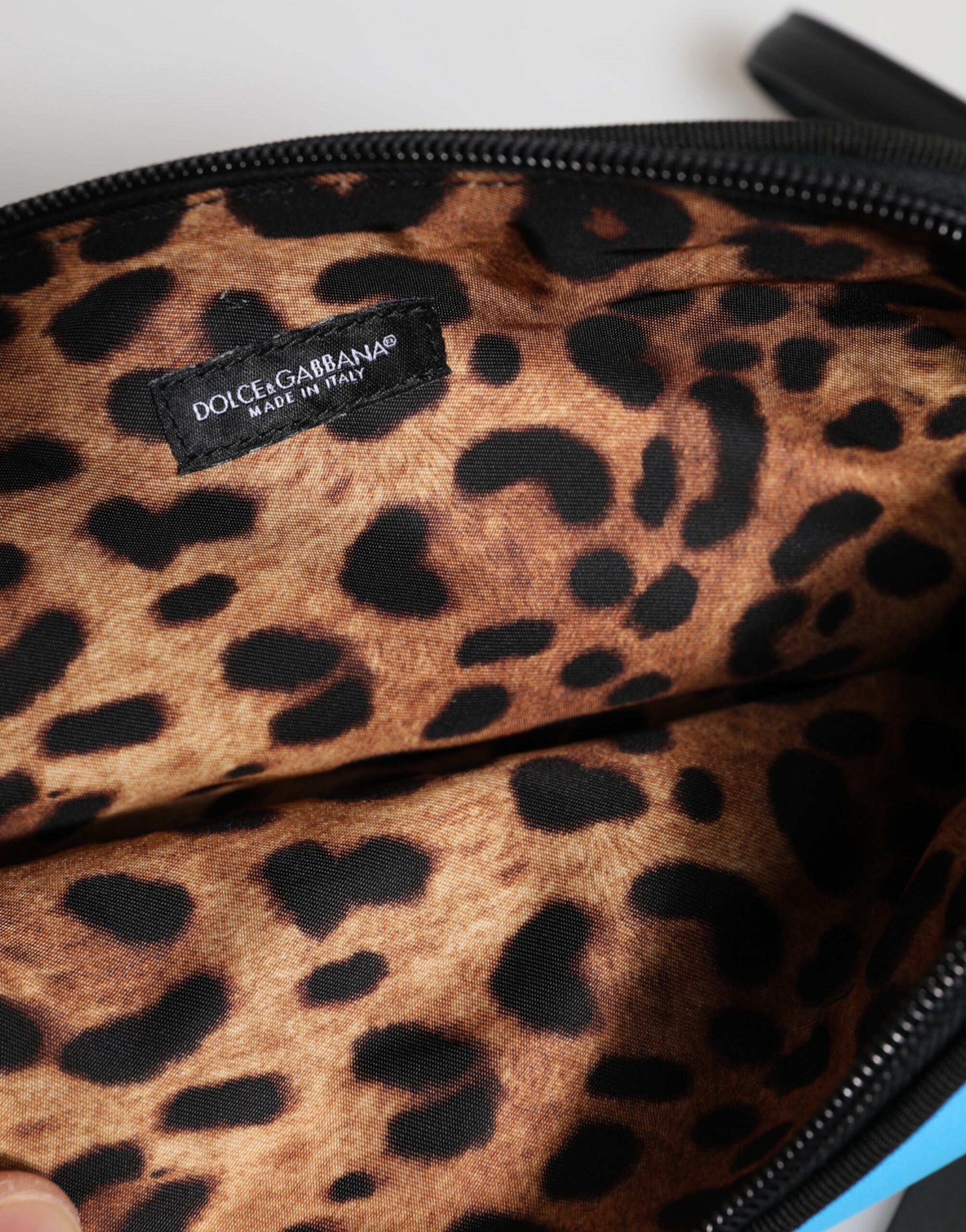 Nylon DG Logo Print Clutch Zip Pouch Women's Bag (Pre-Owned) - Dolce & Gabbana - Modalova