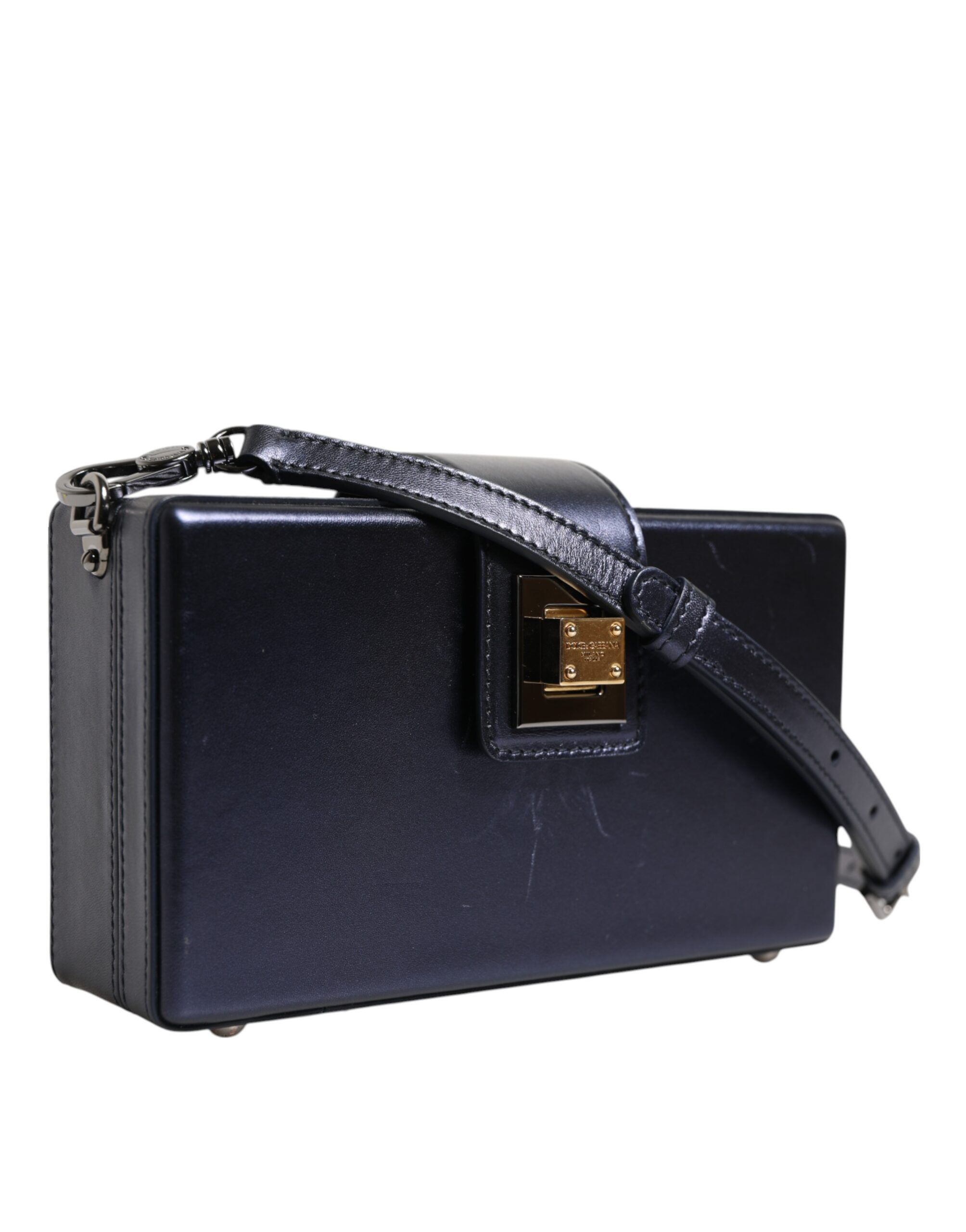 DG BOX Lambskin Leather Crossbody Strap Women's Bag (Pre-Owned) - Dolce & Gabbana - Modalova