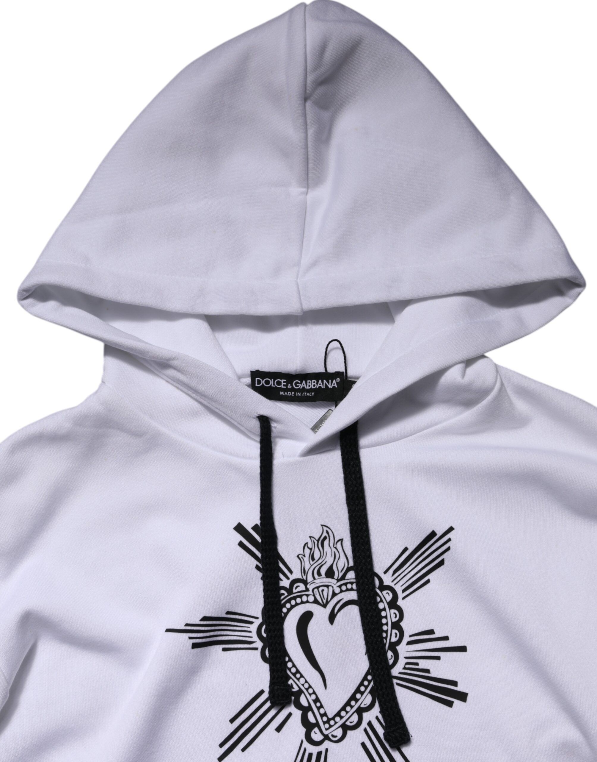 Sacred Heart Hooded Sweatshirt Men's Sweater (Pre-Owned) - Dolce & Gabbana - Modalova