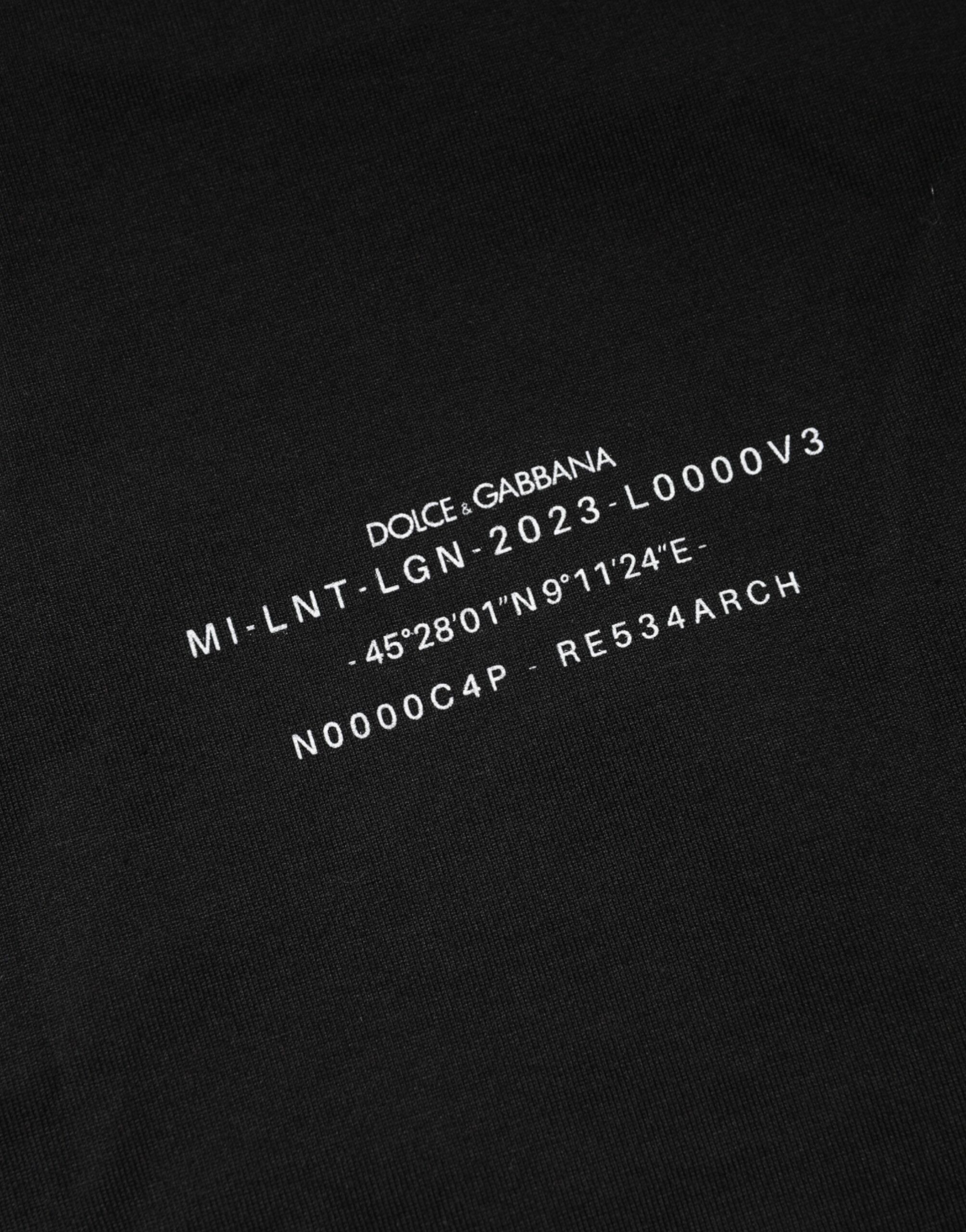 DG Vib3 Print Cotton Crew Neck Men's T-shirt - Dolce & Gabbana - Modalova
