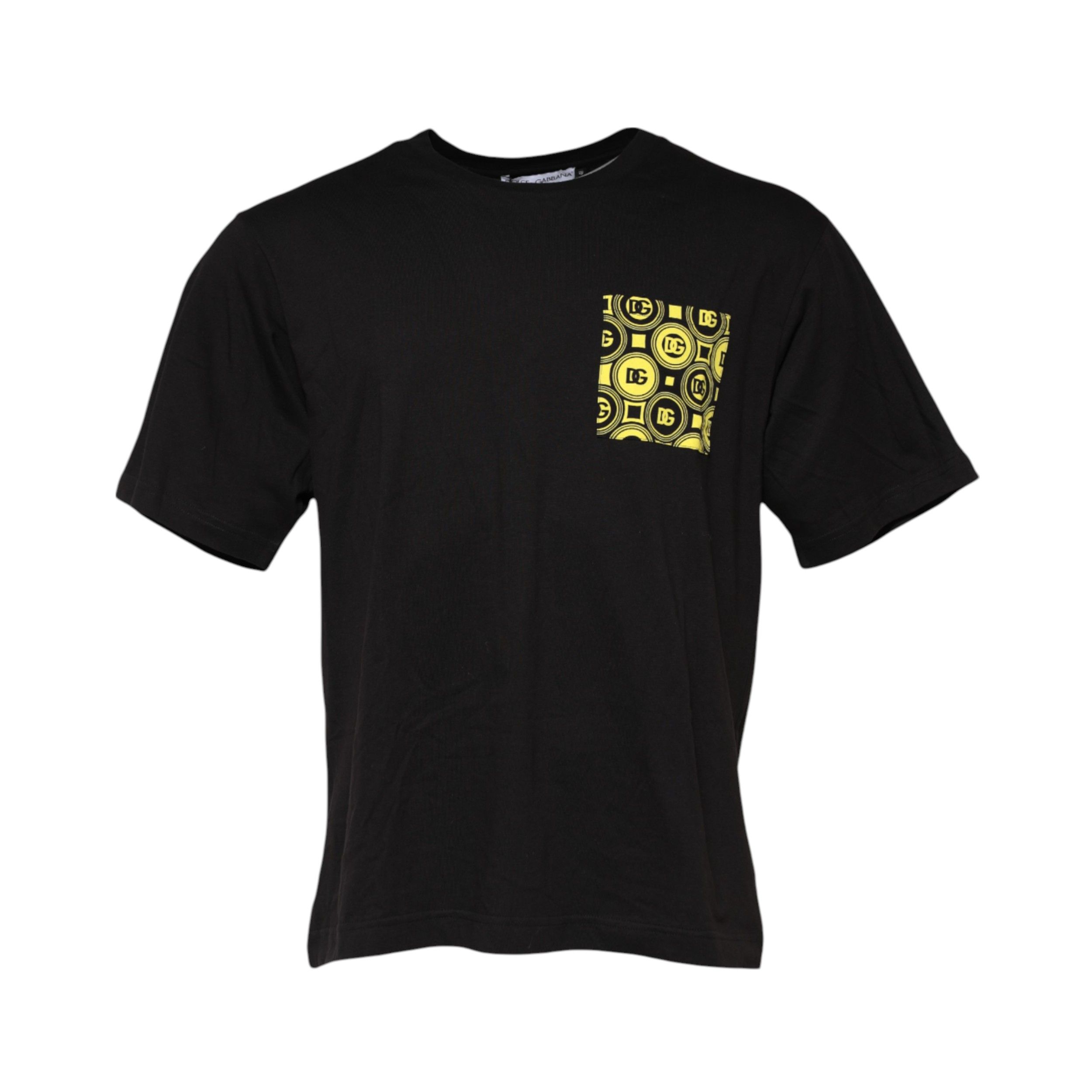 Minimalist Cotton Crew Neck Men's T-shirt - Dolce & Gabbana - Modalova
