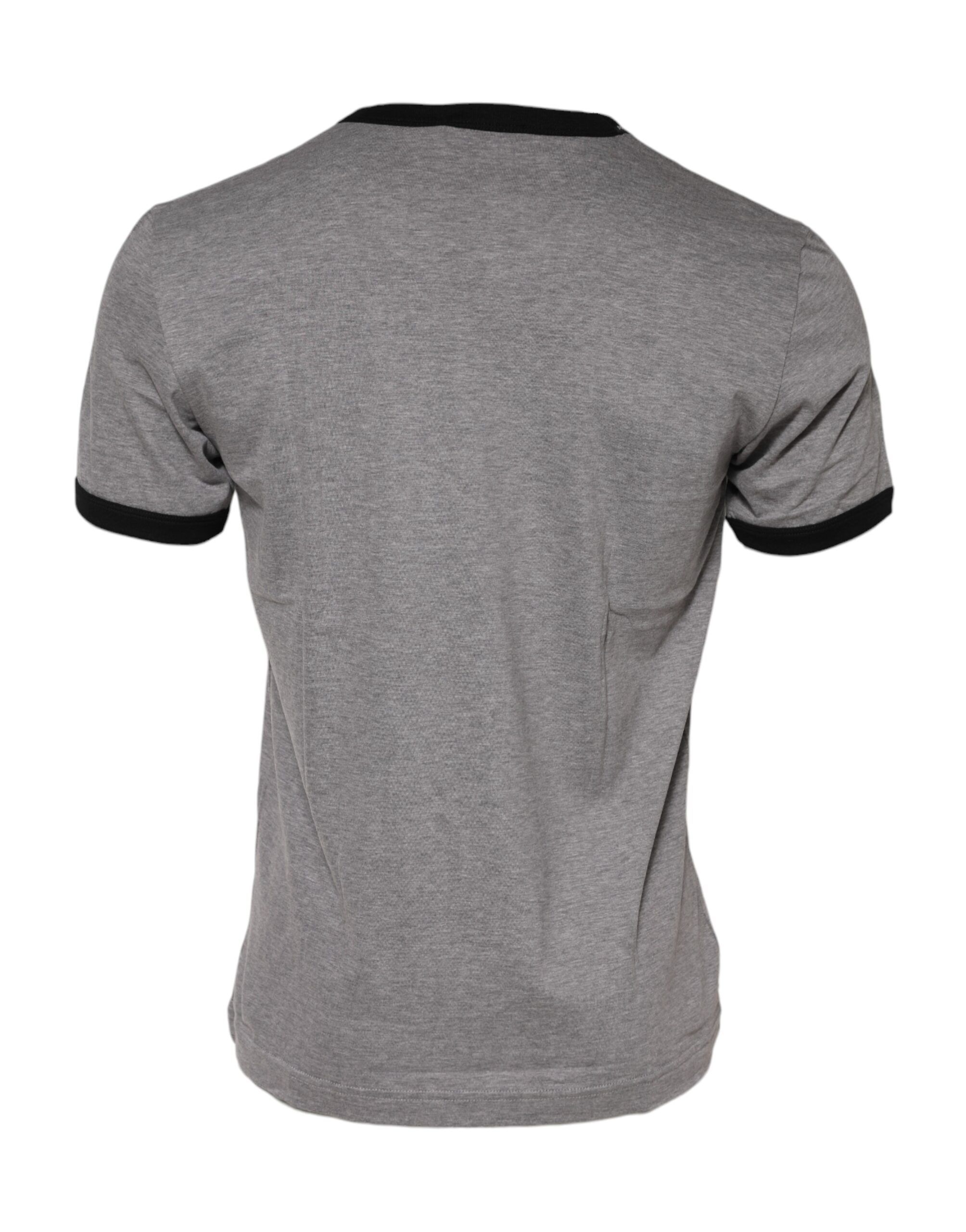 Sacred Heart Cotton Crew Neck Men's T-shirt - Dolce & Gabbana - Modalova