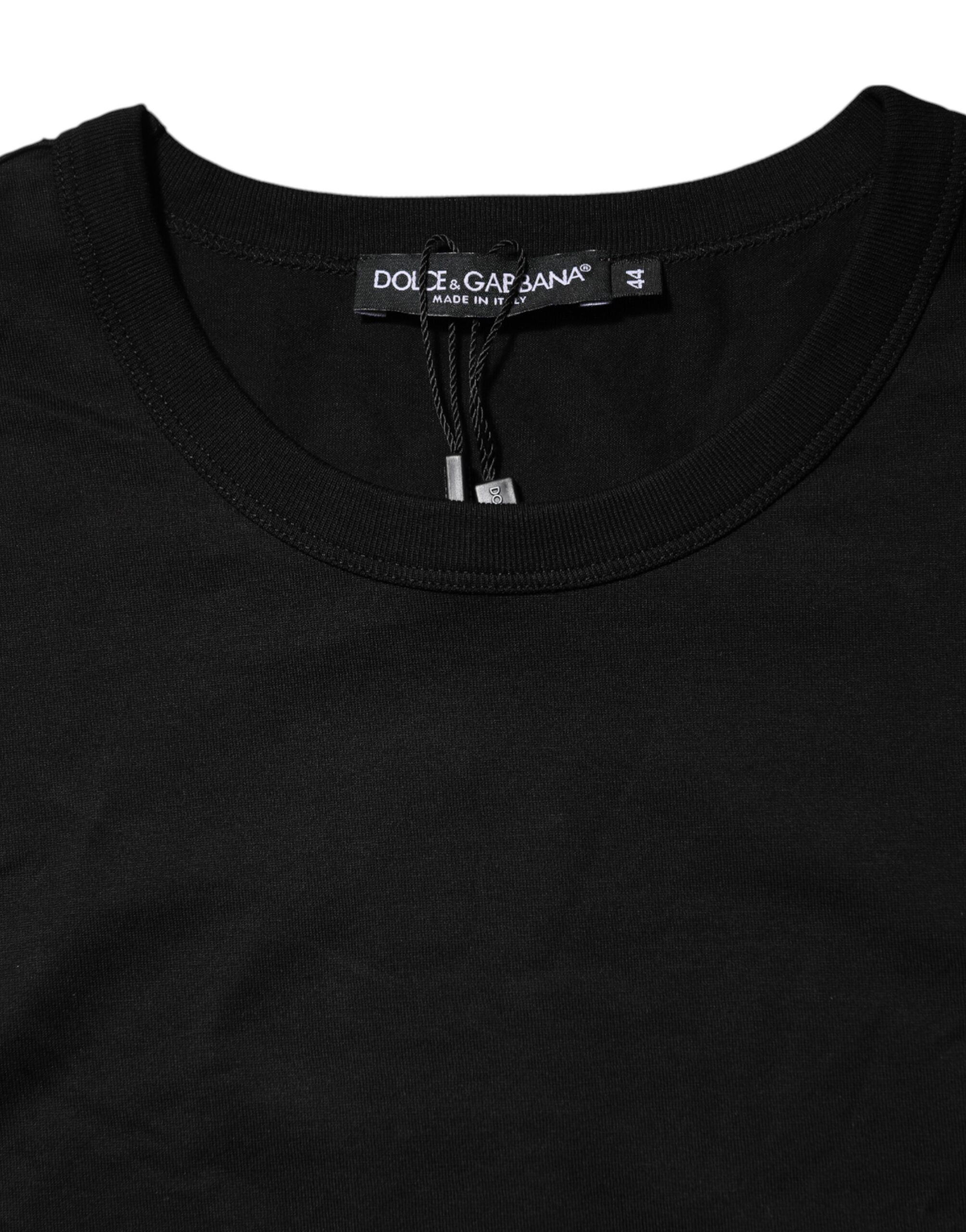 Cotton Crewneck Short Sleeves Men's T-shirt - Dolce & Gabbana - Modalova