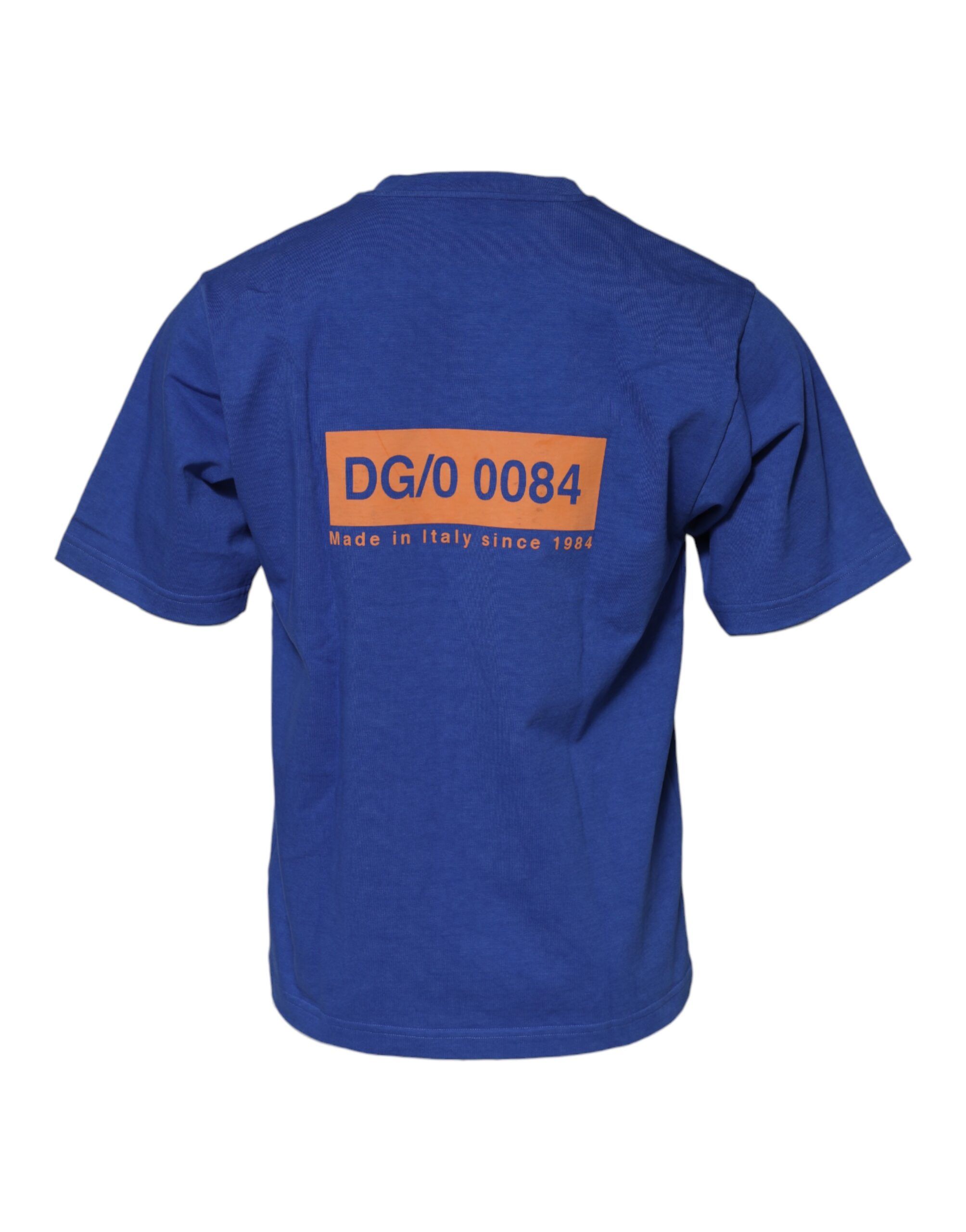Logo Graphic Cotton Crew Neck Men's T-shirt (Pre-Owned) - Dolce & Gabbana - Modalova