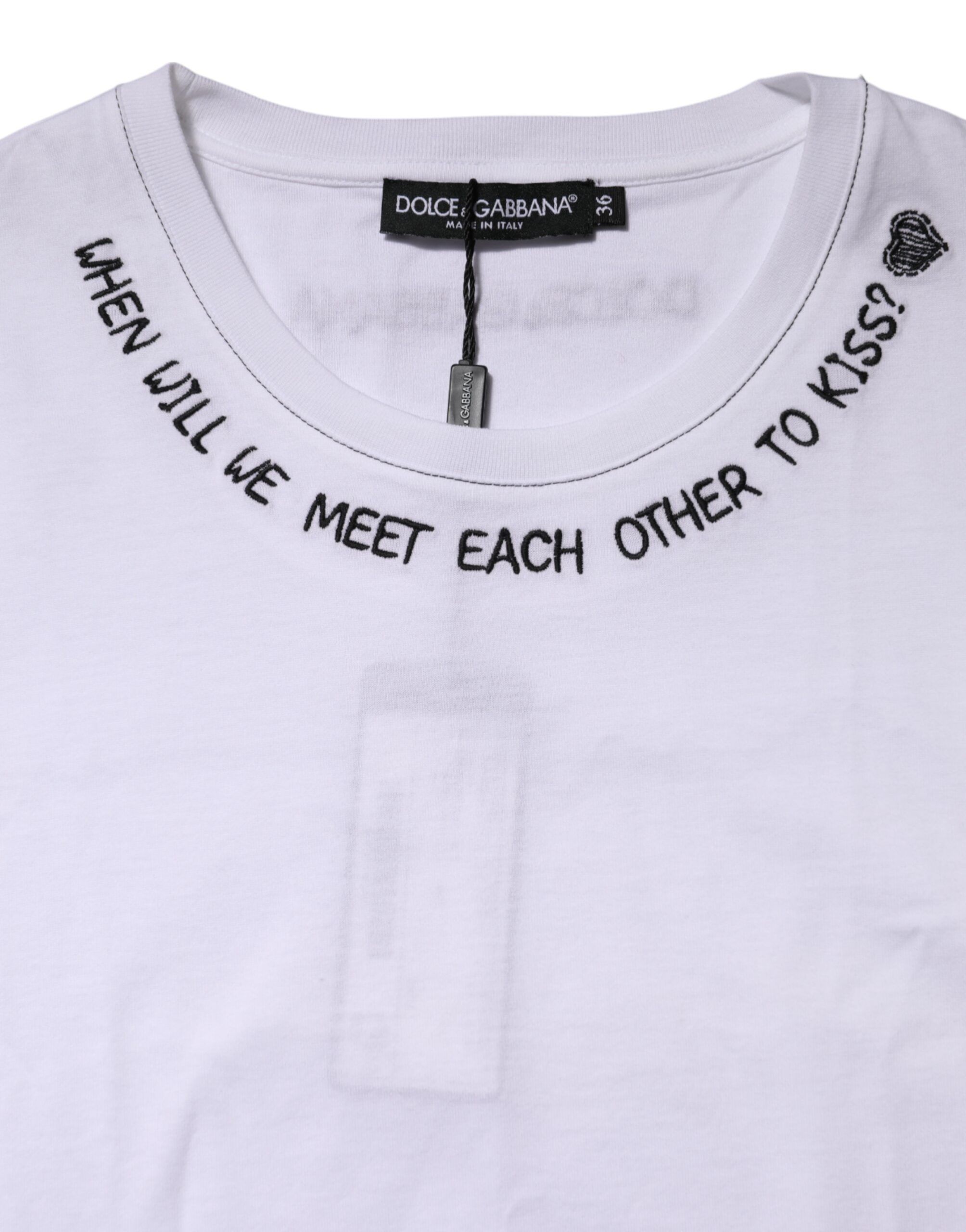 Cotton Sleeveless Printed Tank Women's T-shirt - Dolce & Gabbana - Modalova