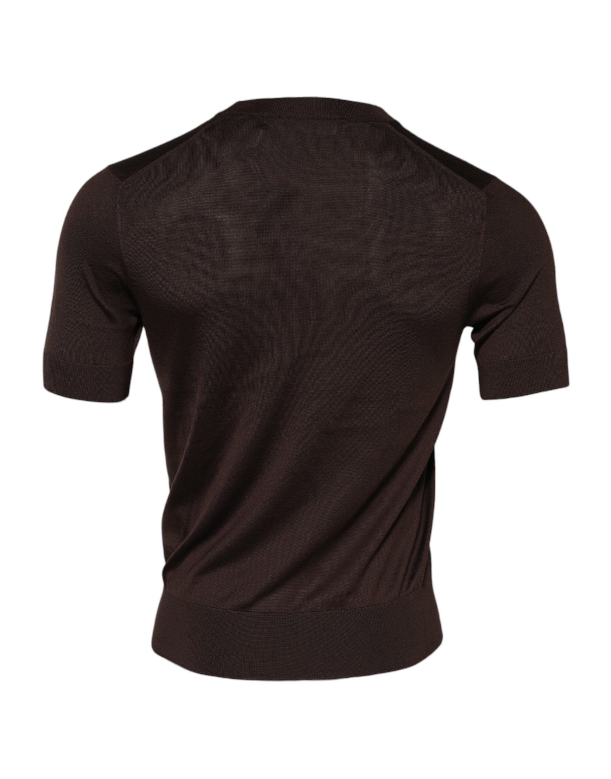 Silk Crew Neck Short Sleeves Men's T-shirt (Pre-Owned) - Dolce & Gabbana - Modalova