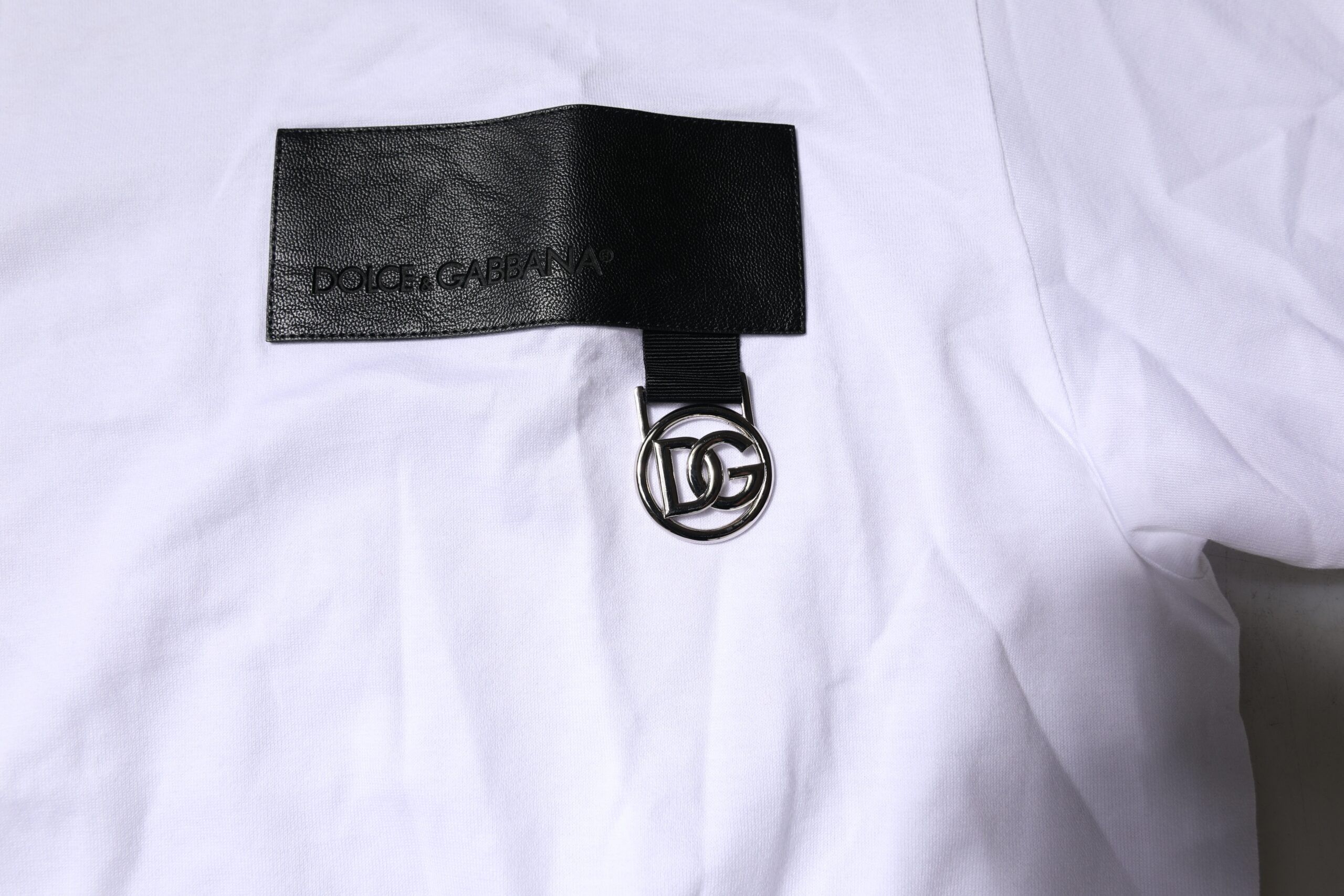 Logo Crew Neck Short Sleeves Men's T-shirt (Pre-Owned) - Dolce & Gabbana - Modalova