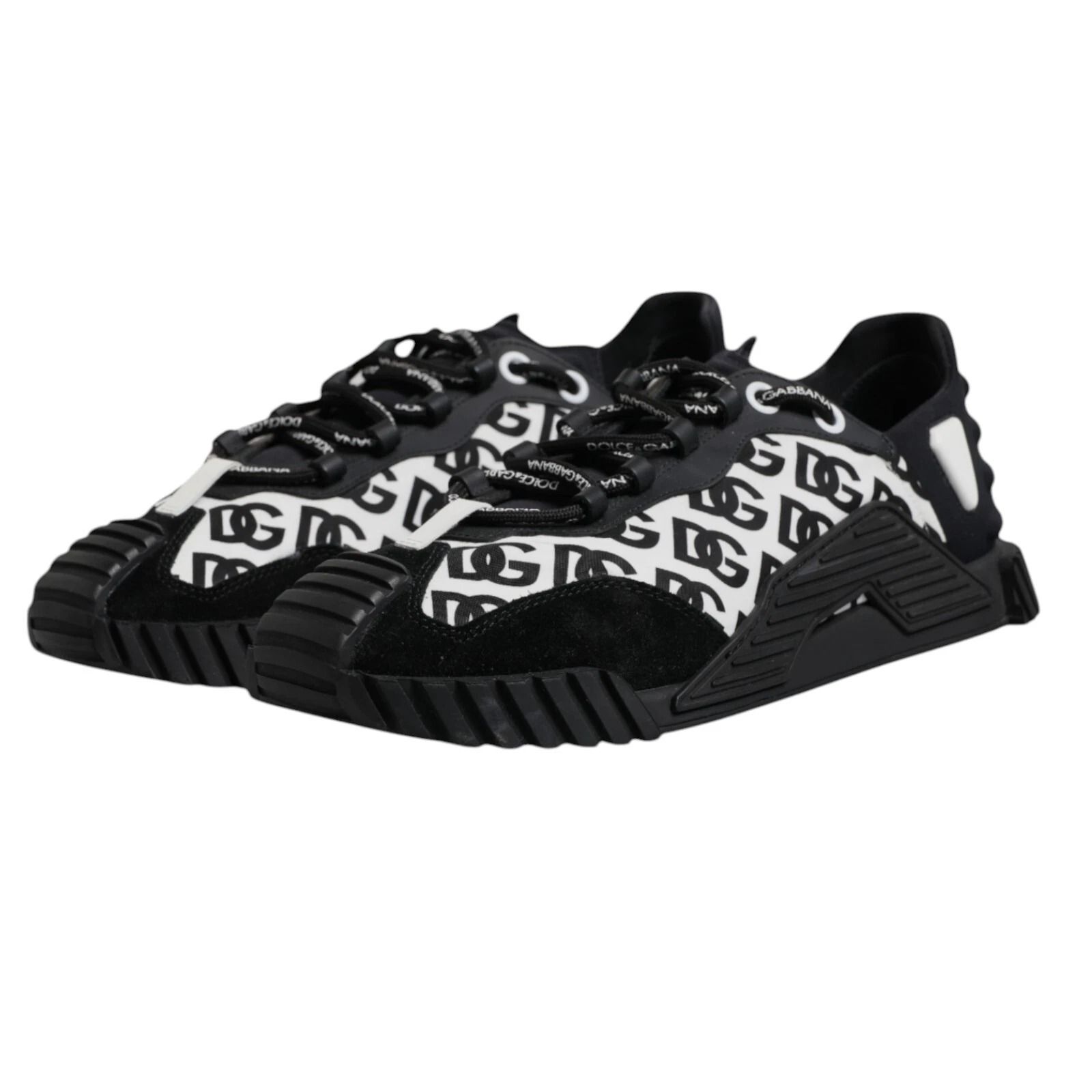 Logo Lace Up Low Top NS1 Men's Sneakers (Pre-Owned) - Dolce & Gabbana - Modalova