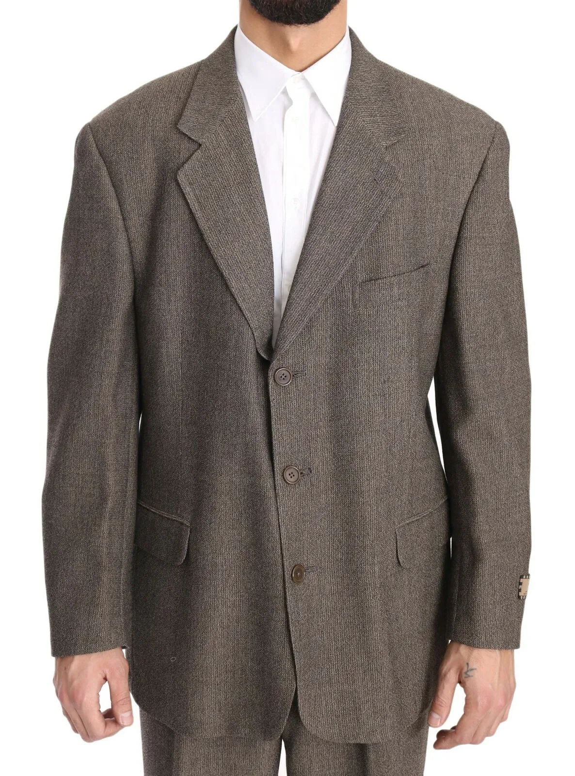Single Breasted Wool Men's Suit - Dolce & Gabbana - Modalova