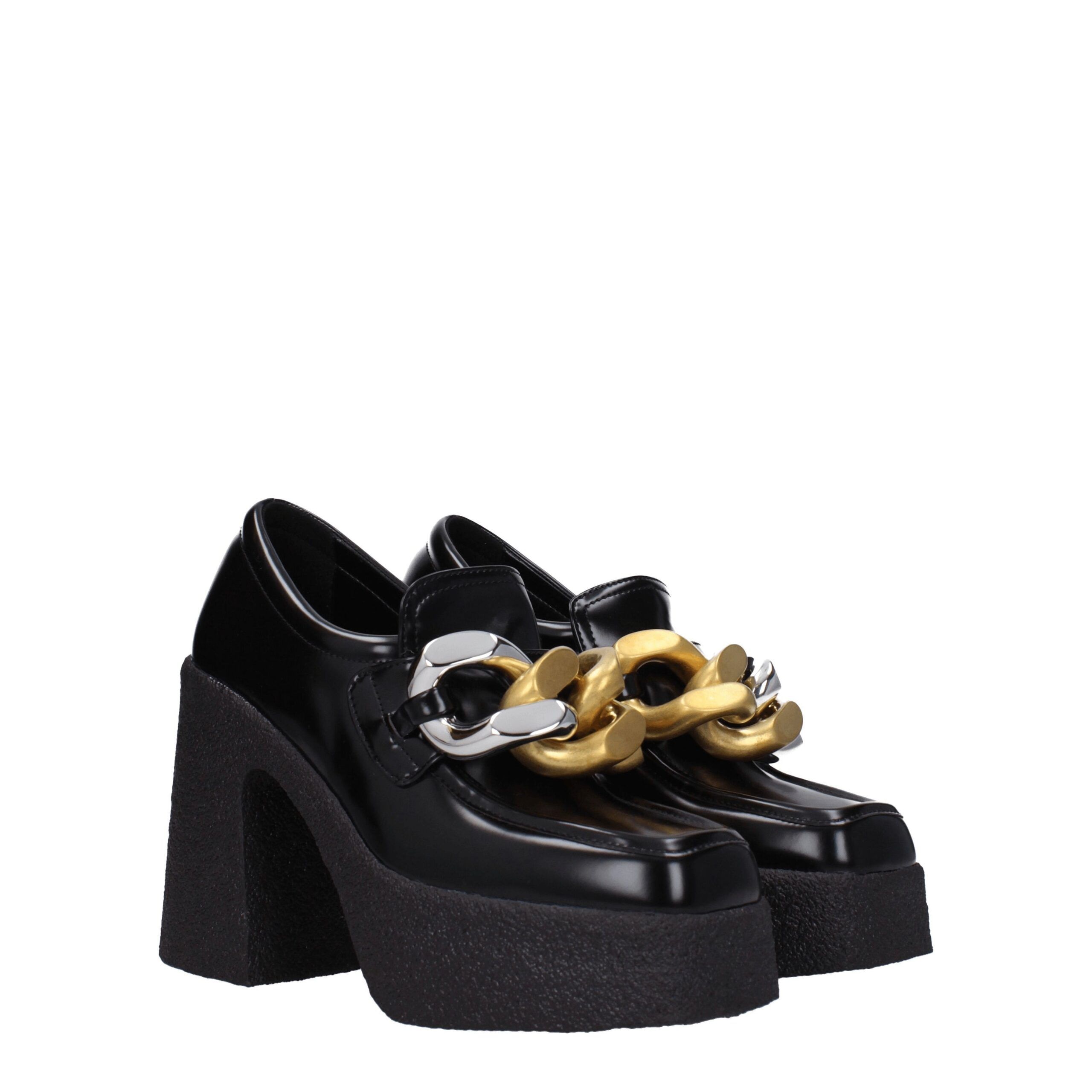 Leather Platform Women's Loafers - Stella McCartney - Modalova