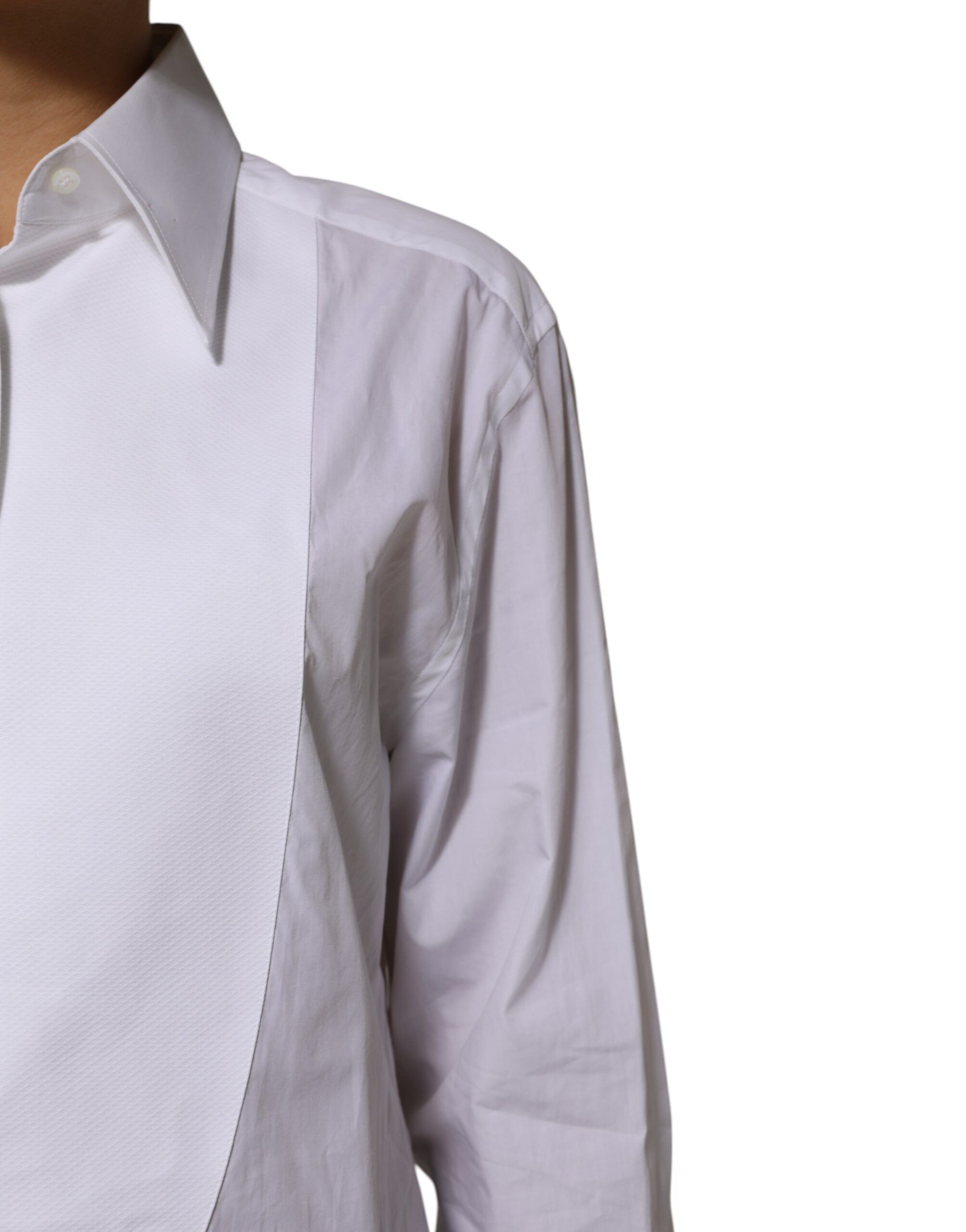 Cotton Collared Long Sleeves Shirt Women's Top (Pre-Owned) - Dolce & Gabbana - Modalova