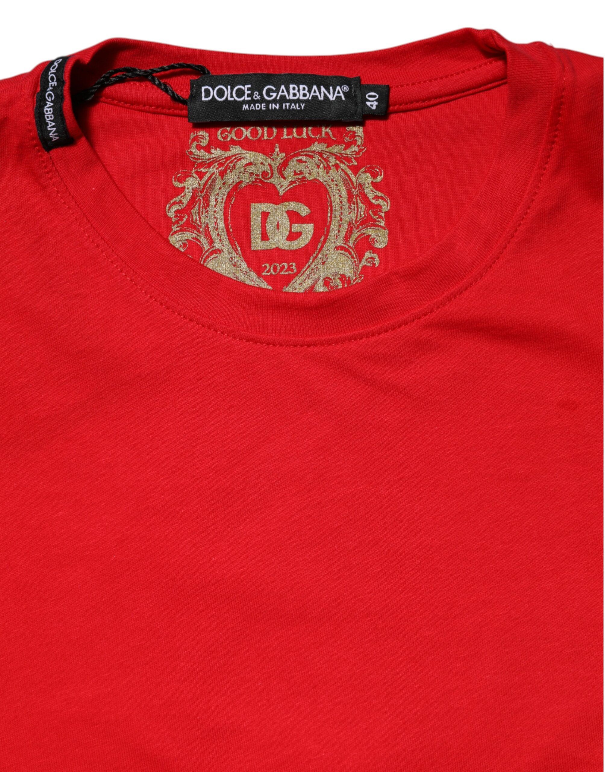 Plain Short Sleeves Crew Neck Top Women's T-shirt (Pre-Owned) - Dolce & Gabbana - Modalova