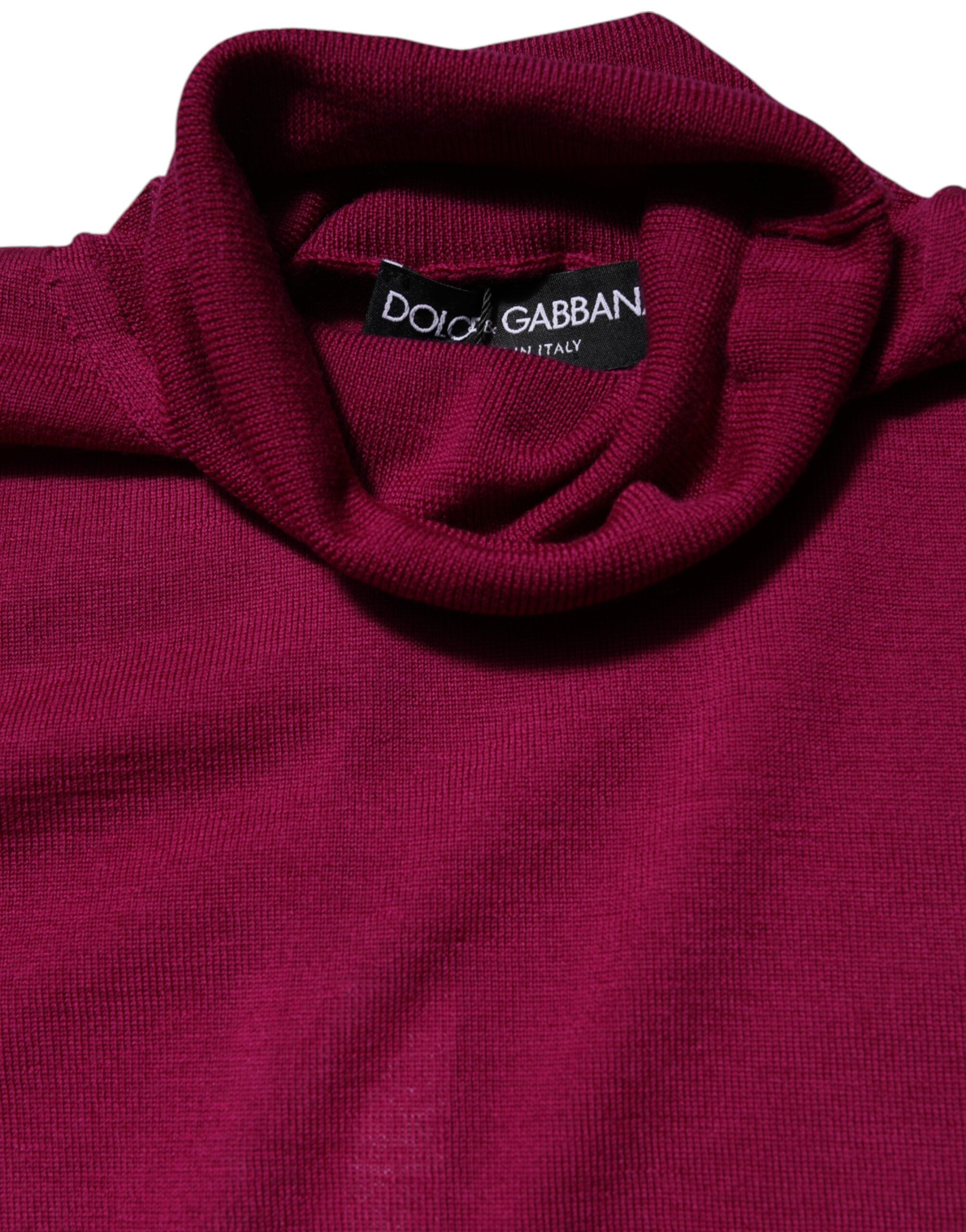 Wool Long Sleeves Turtleneck Women's Sweater - Dolce & Gabbana - Modalova